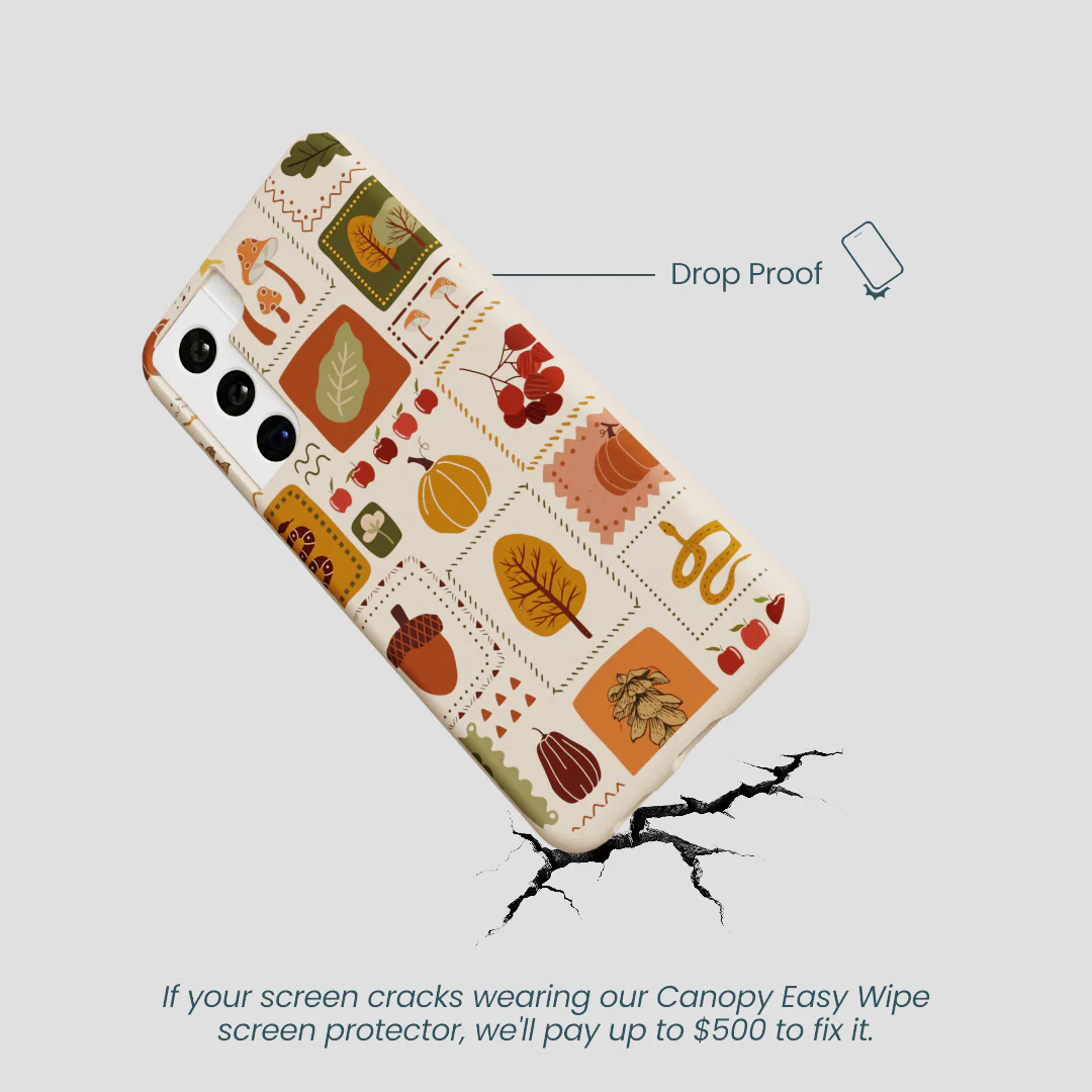 Seashell Autumn Patch Samsung Galaxy S22 Case - Image 5