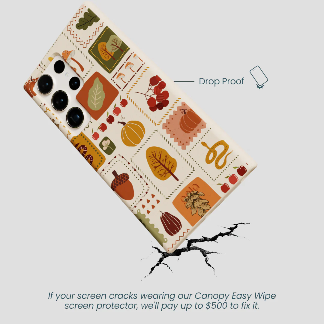 Seashell Autumn Patch Samsung Galaxy S24 Ultra Case - Image 5