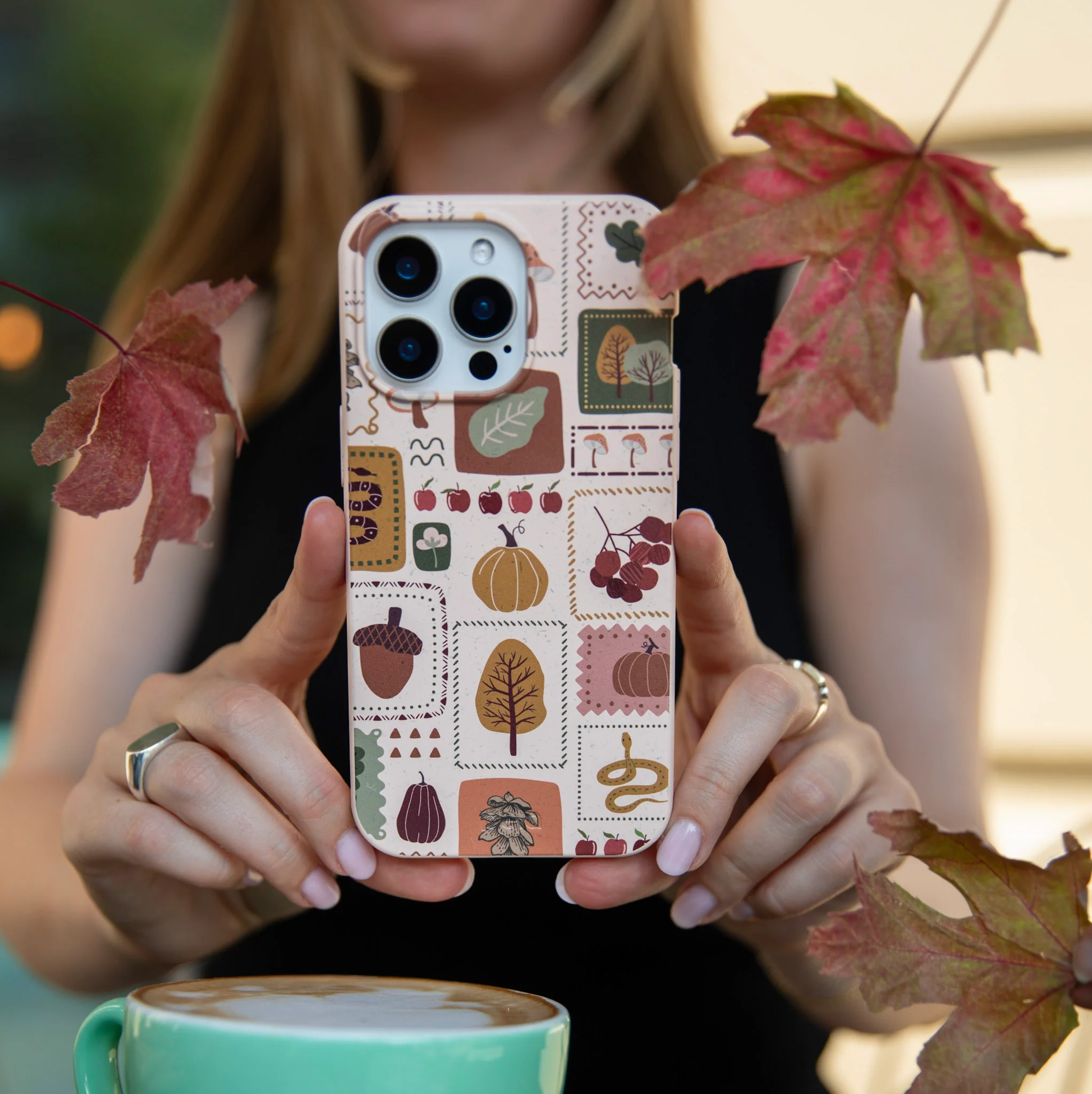 Seashell Autumn Patch Samsung Galaxy S26 Case - Image 6
