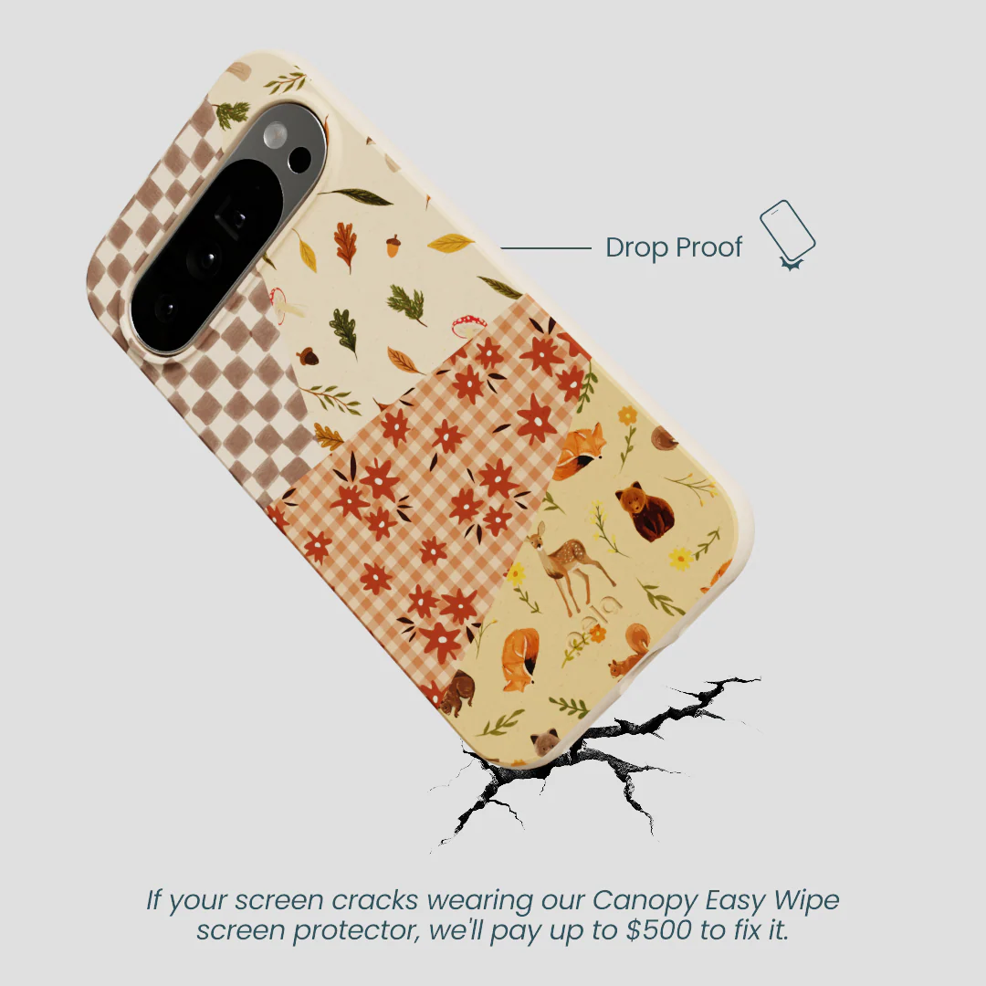 Seashell Autumn Quilt Google Pixel 10 Pro XL Case - Image 5