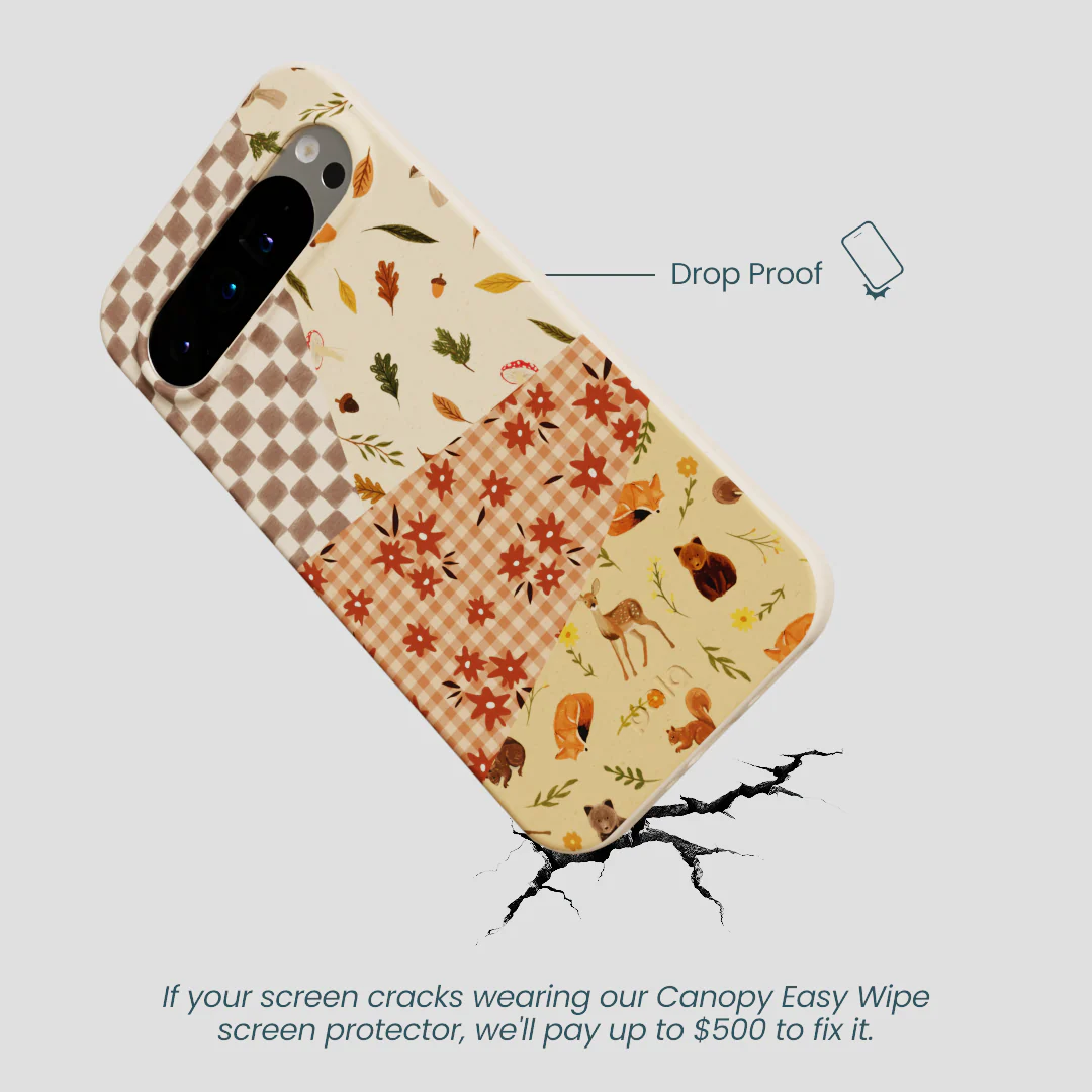 Seashell Autumn Quilt Google Pixel 9 Pro XL Case - Image 5