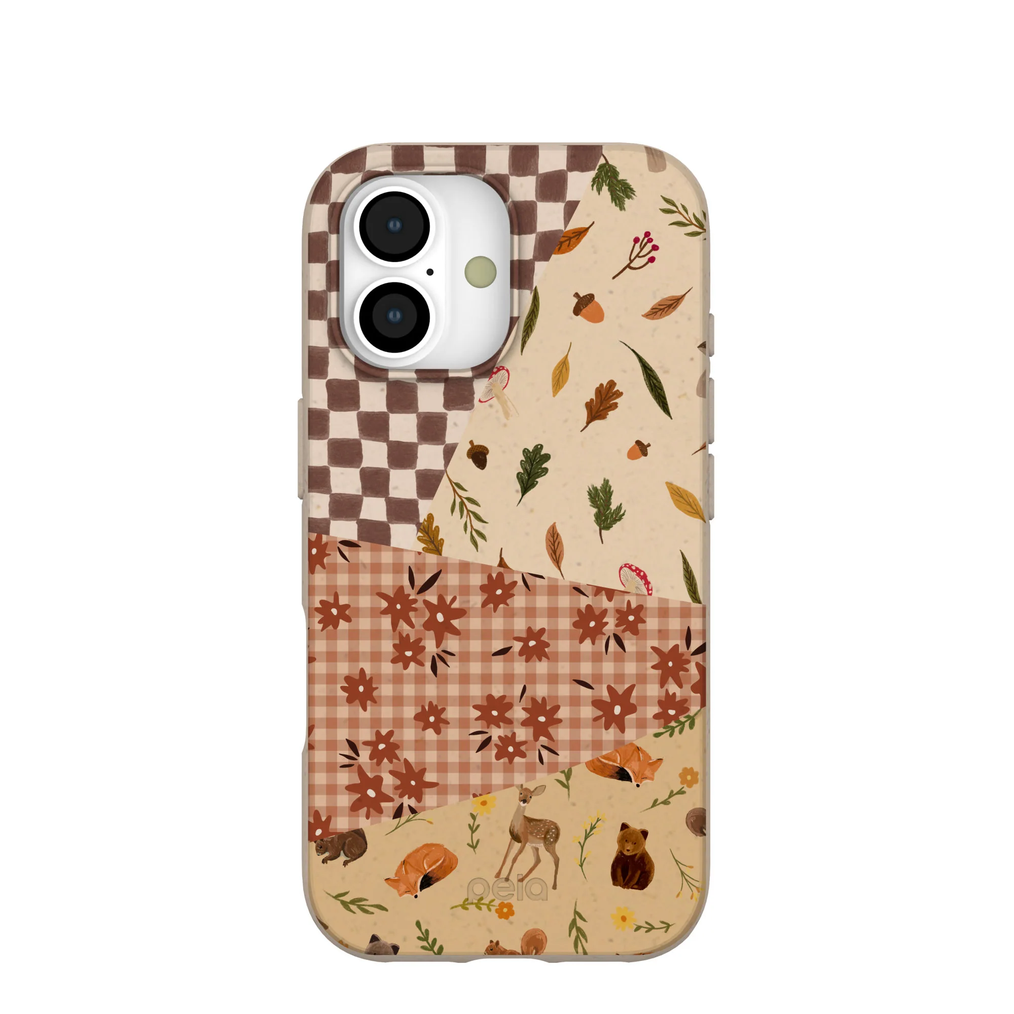 Seashell Autumn Quilt iPhone 17 Case