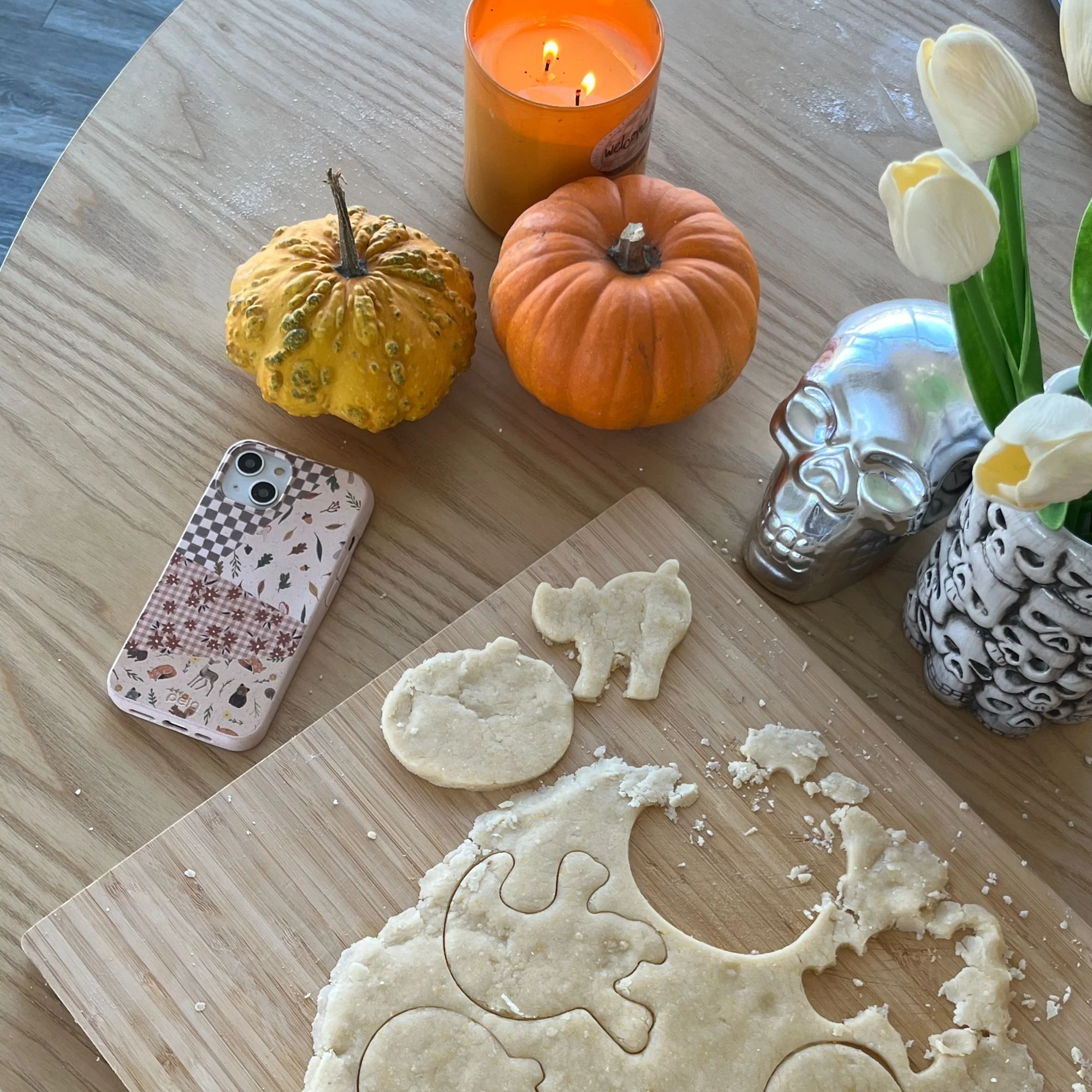 Seashell Autumn Quilt iPhone Air Case - Image 12