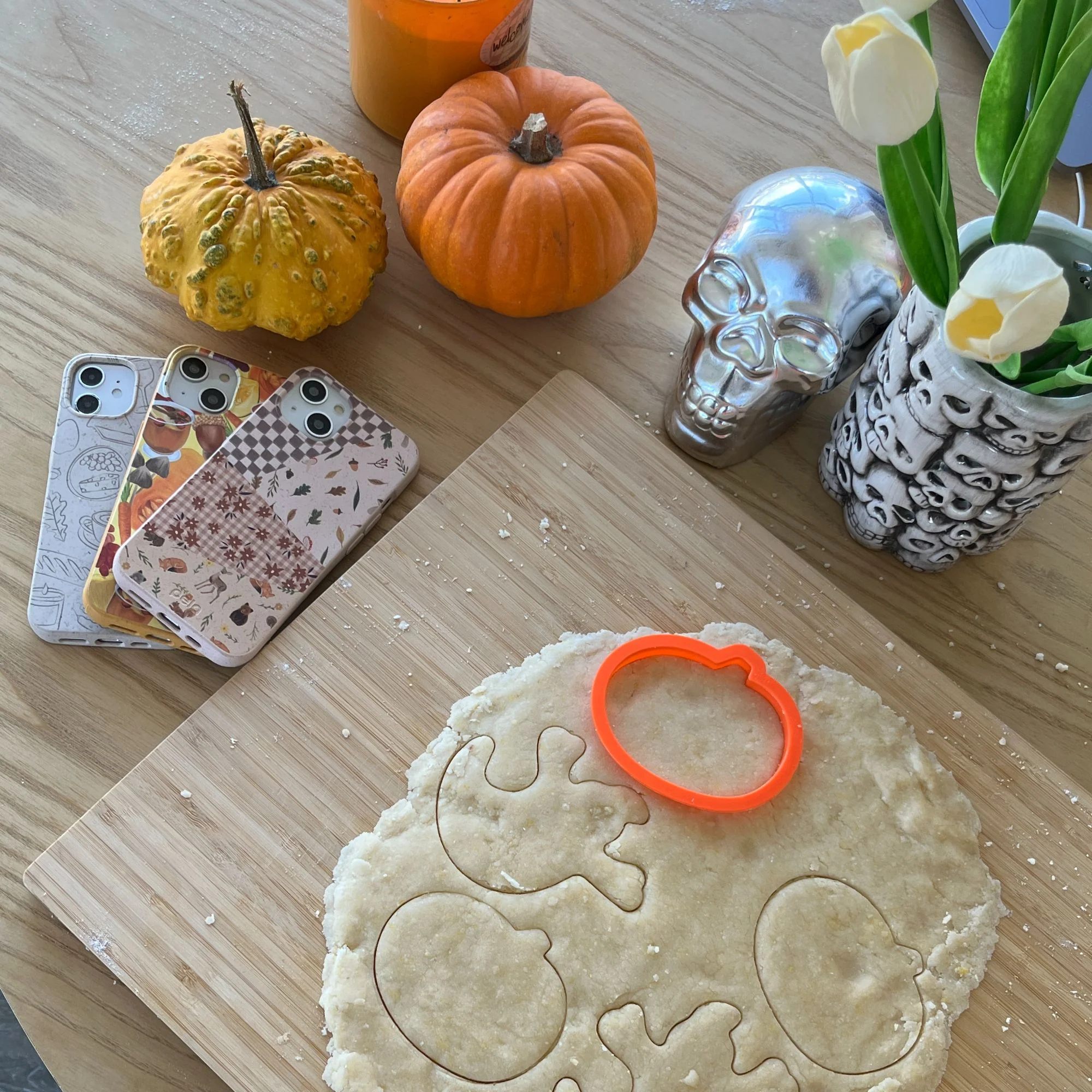 Seashell Autumn Quilt iPhone Air Case - Image 11