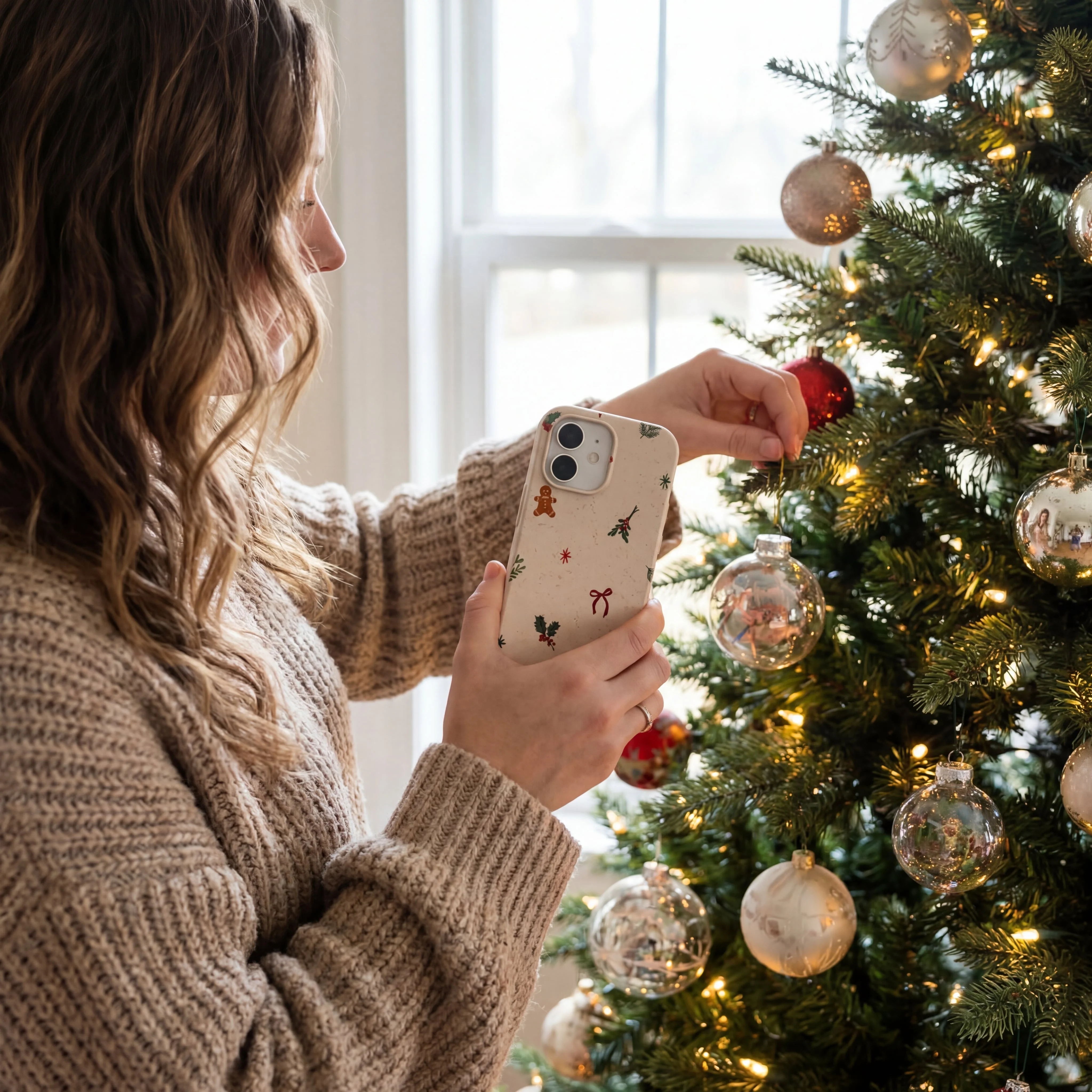 Seashell Be Merry iPhone 17 Pro Case - Image 2