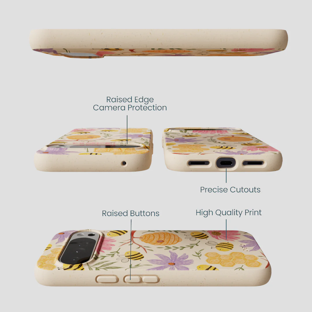 Seashell Bee Life Google Pixel 10 Pro XL Case - Image 3