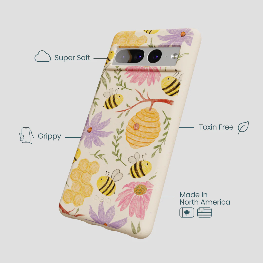 Seashell Bee Life Google Pixel 7 Pro Case - Image 4