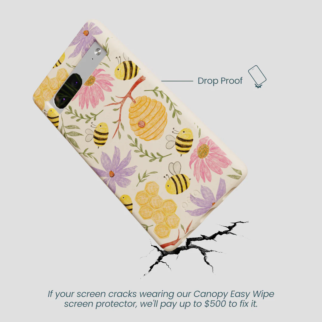 Seashell Bee Life Google Pixel 7a Case - Image 5
