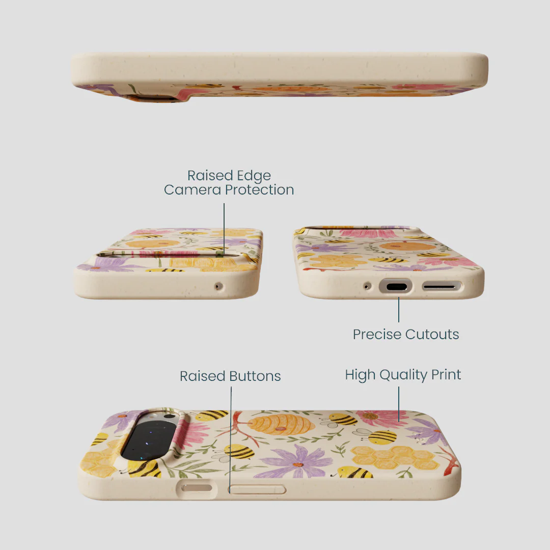 Seashell Bee Life Google Pixel 9/9 Pro Case - Image 3