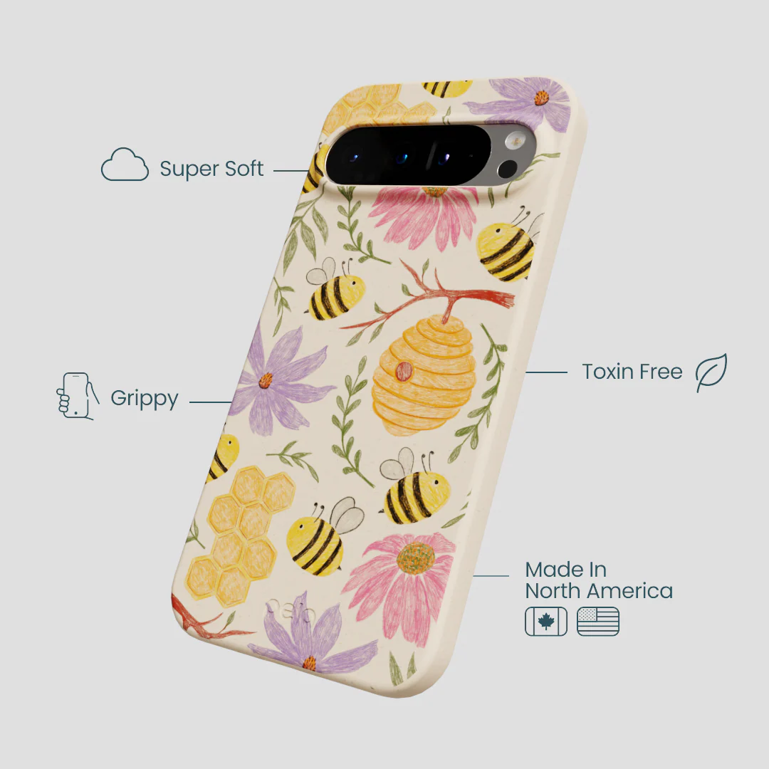 Seashell Bee Life Google Pixel 9 Pro XL Case - Image 4