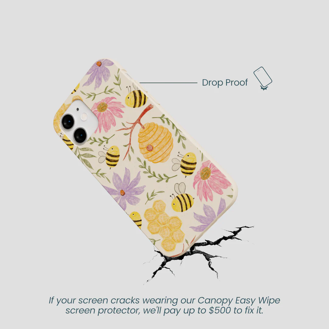 Seashell Bee Life iPhone 12 Mini Case - Image 5