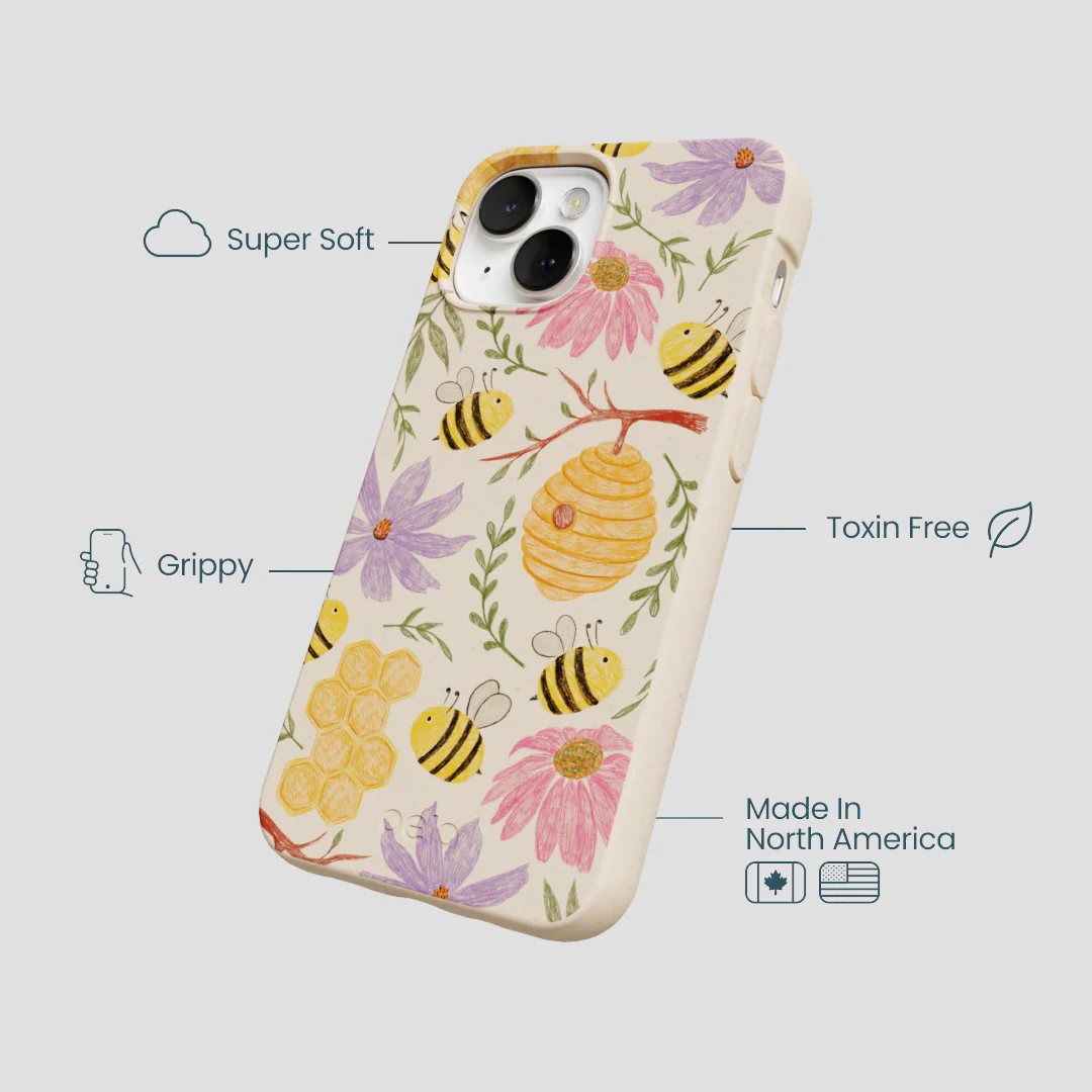 Seashell Bee Life iPhone 13 Case - Image 4