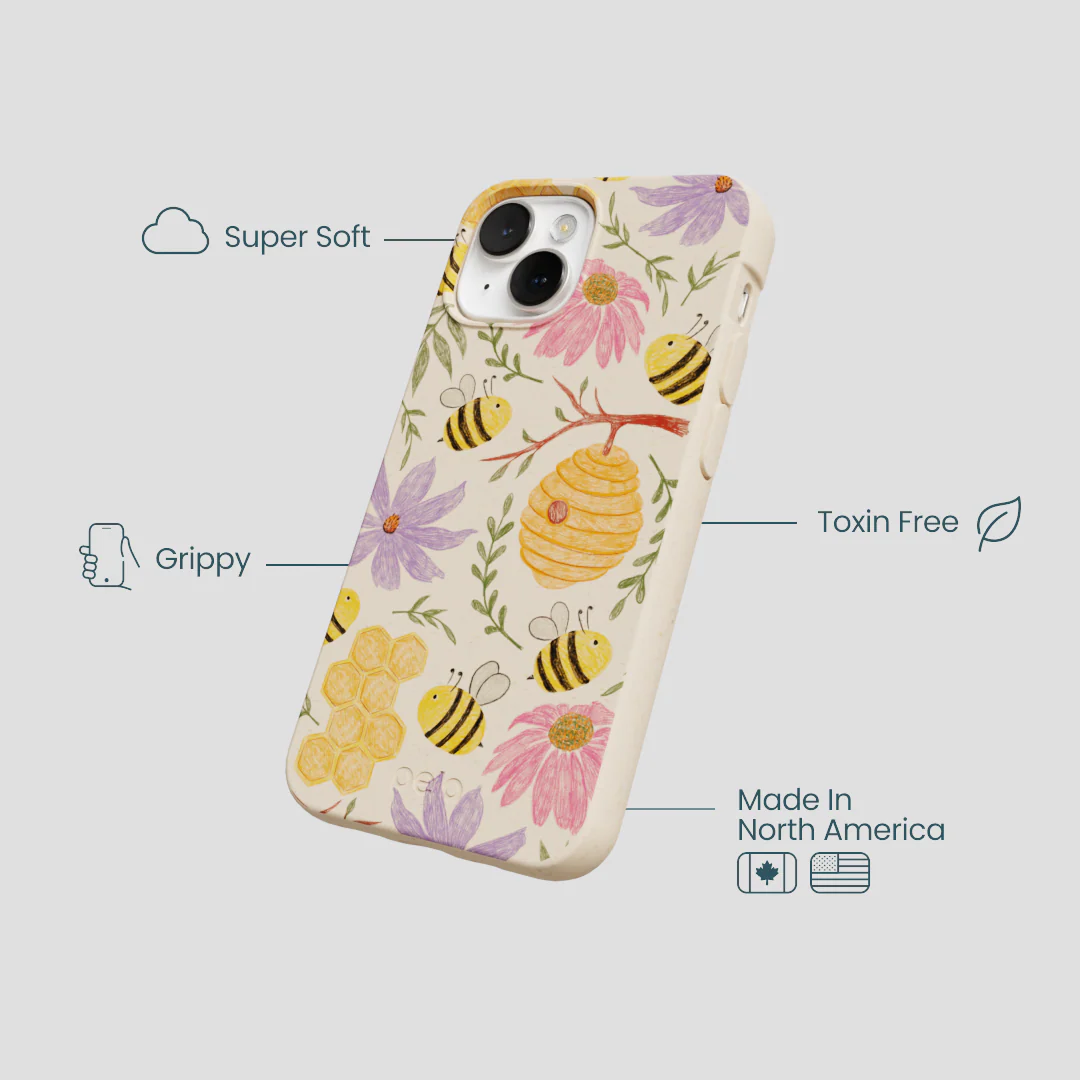 Seashell Bee Life iPhone 13 Mini Case - Image 4