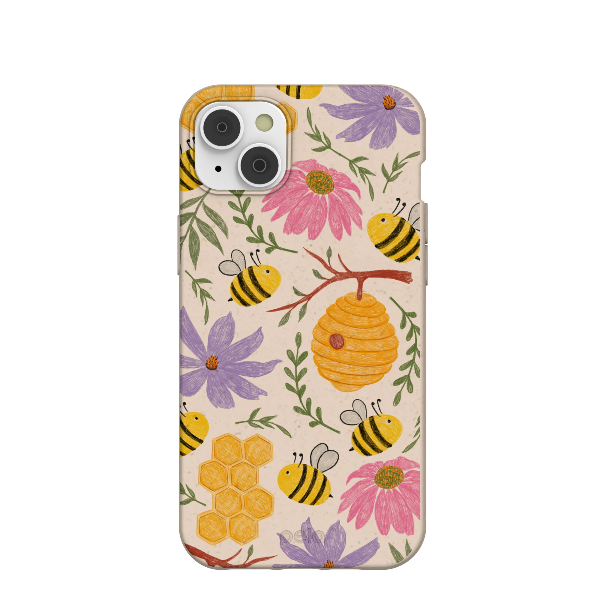 Seashell Bee Life iPhone 14 Plus Case
