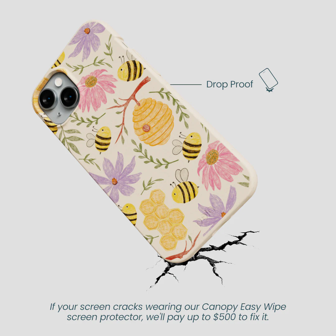 Seashell Bee Life iPhone 14 Plus Case - Image 5