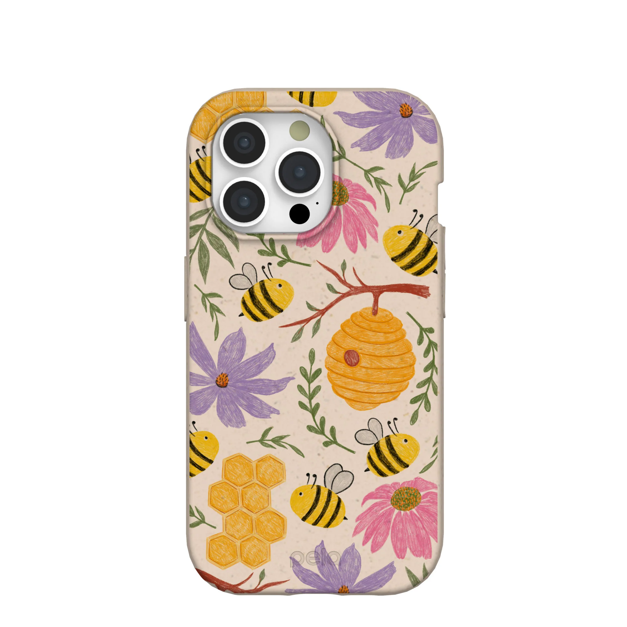 Seashell Bee Life iPhone 15 Pro Case