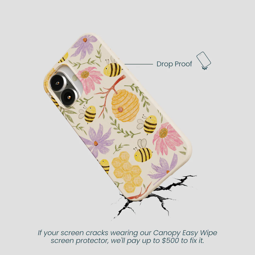 Seashell Bee Life iPhone 16 Case - Image 5