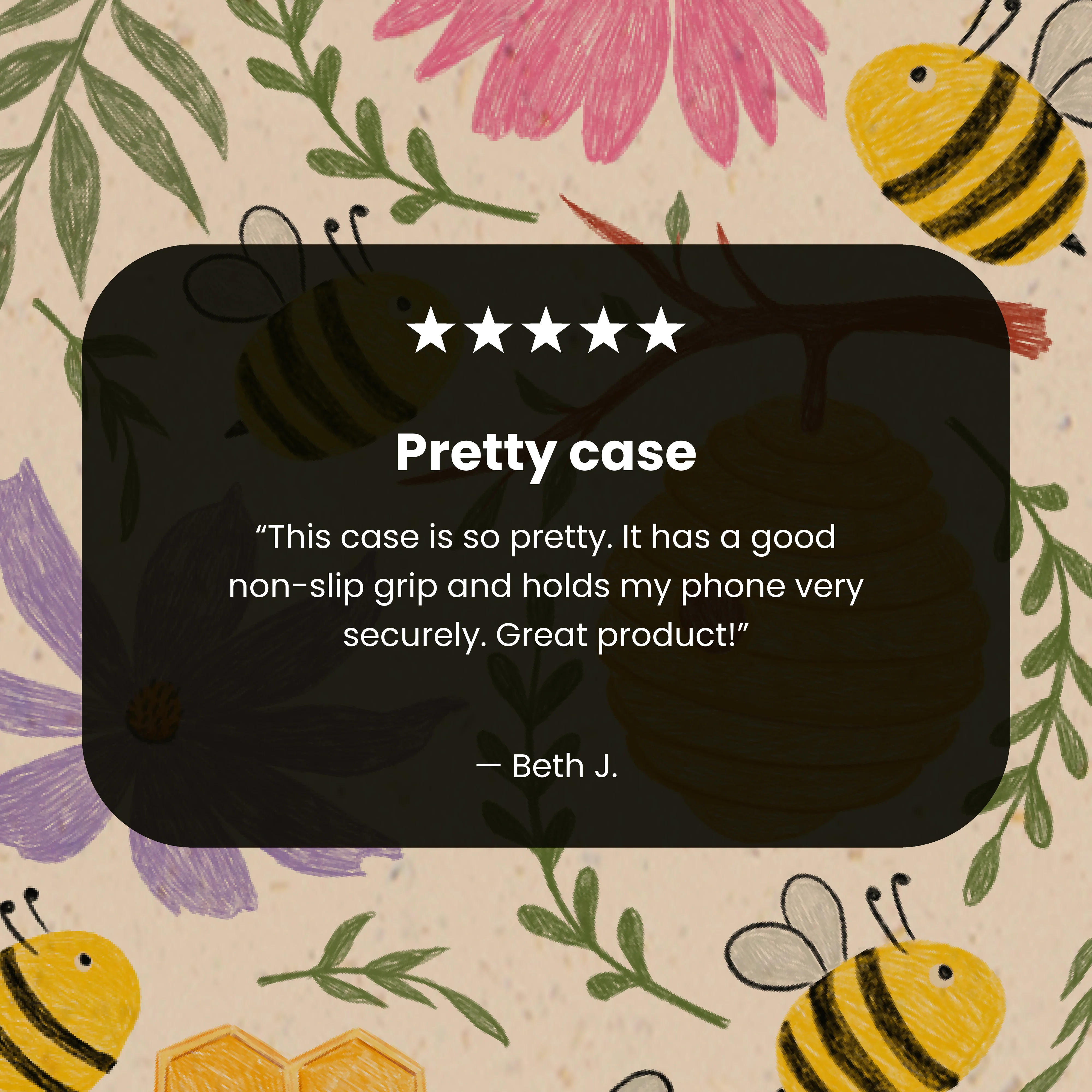 Seashell Bee Life Google Pixel 8 Case - Image 4