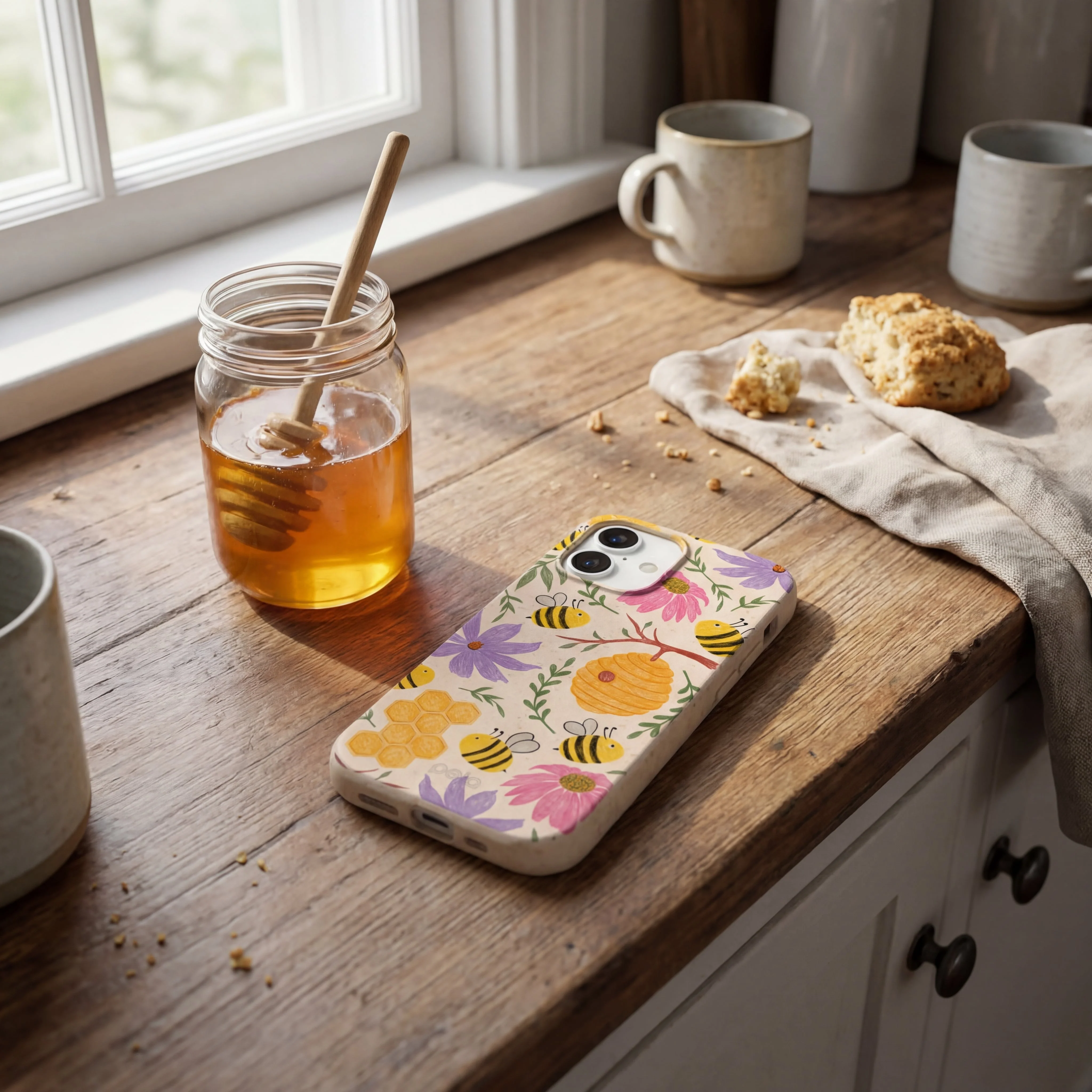 Seashell Bee Life iPhone Air Case - Image 2