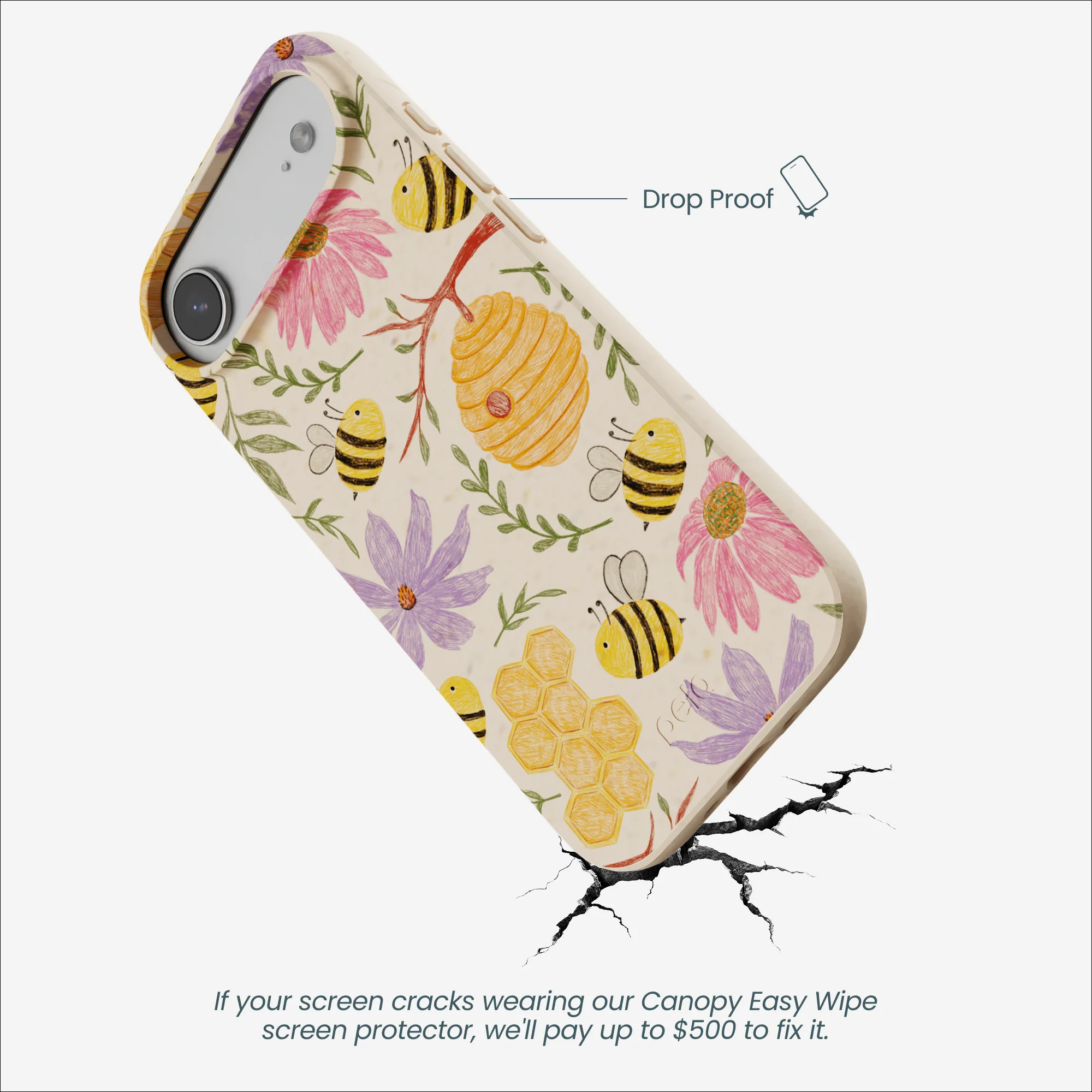 Seashell Bee Life iPhone Air Case - Image 5