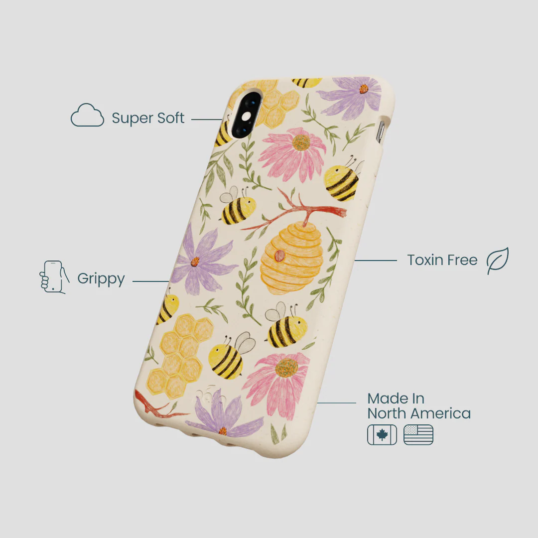 Seashell Bee Life iPhone XR Case - Image 4