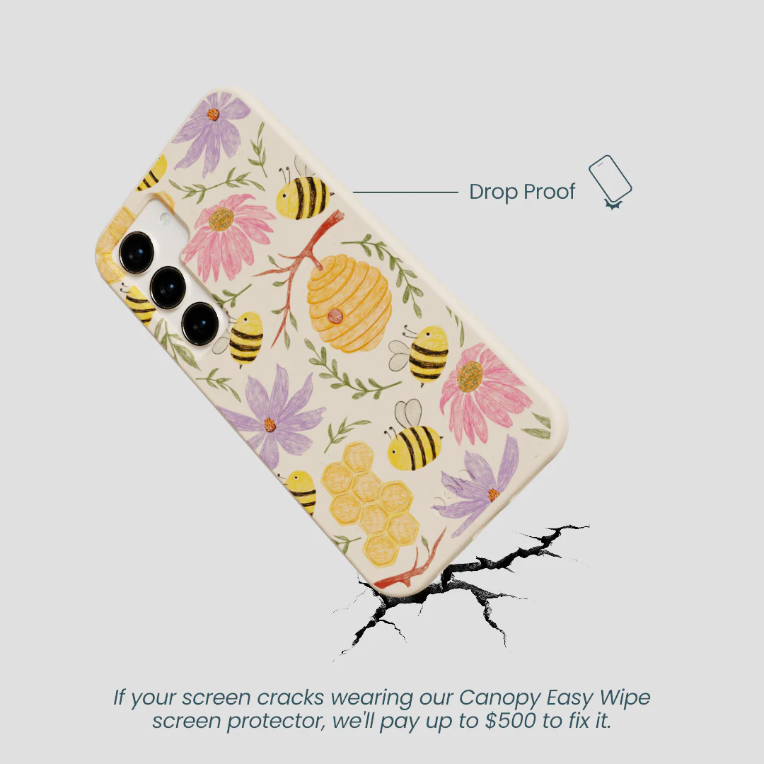 Seashell Bee Life Samsung Galaxy S23 Case - Image 5
