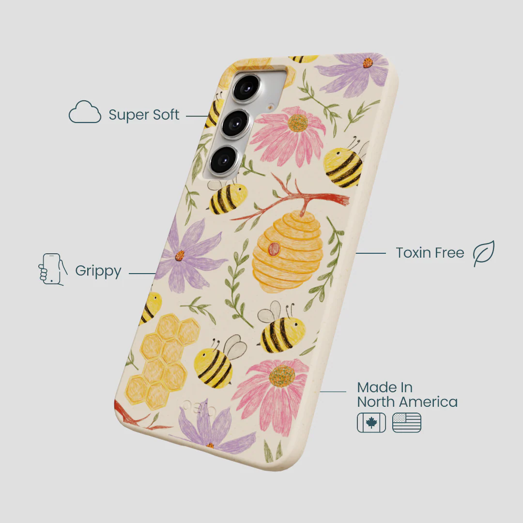 Seashell Bee Life Samsung Galaxy S25+(Plus) Case - Image 4
