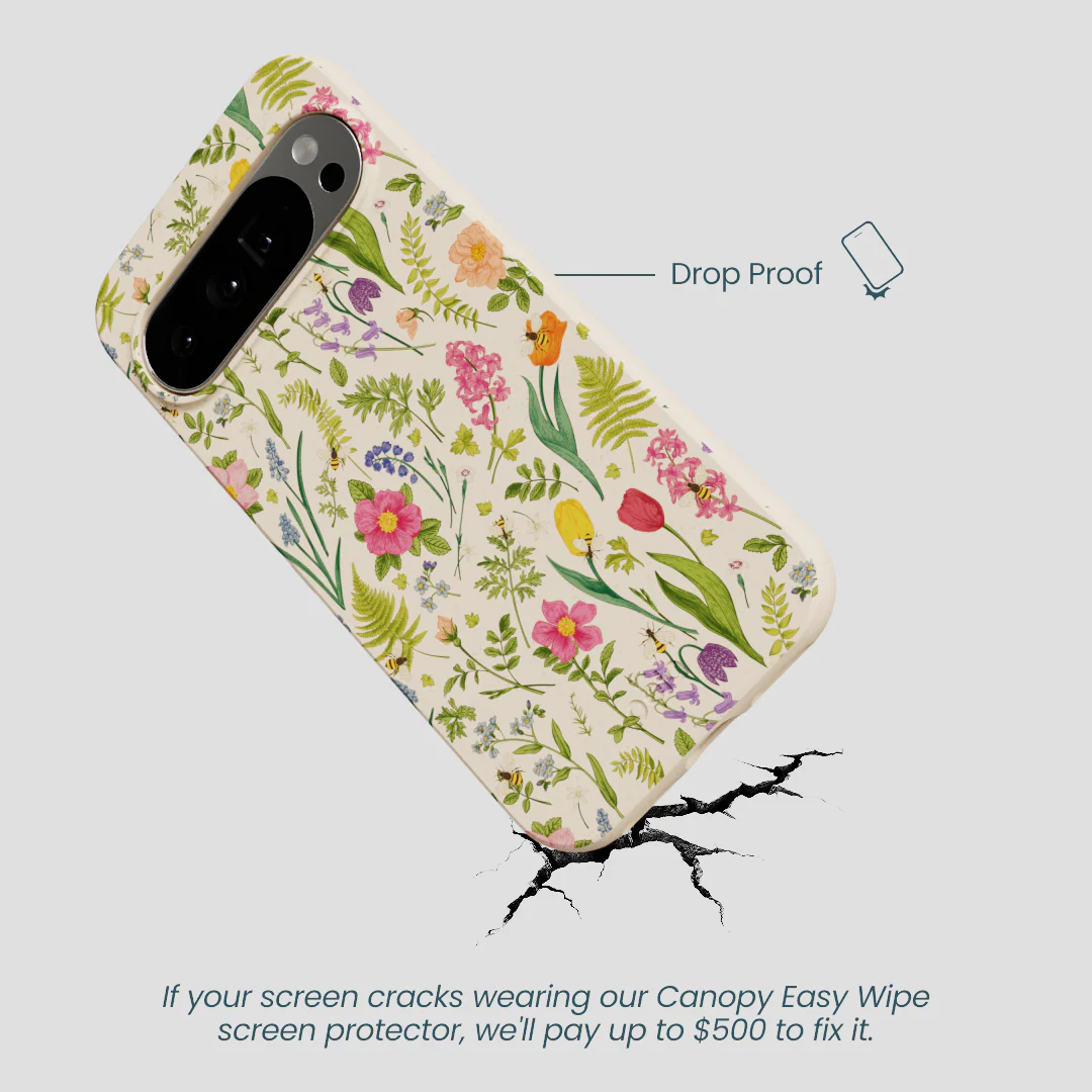 Seashell Bee Meadow Google Pixel 10 Pro XL Case - Image 4