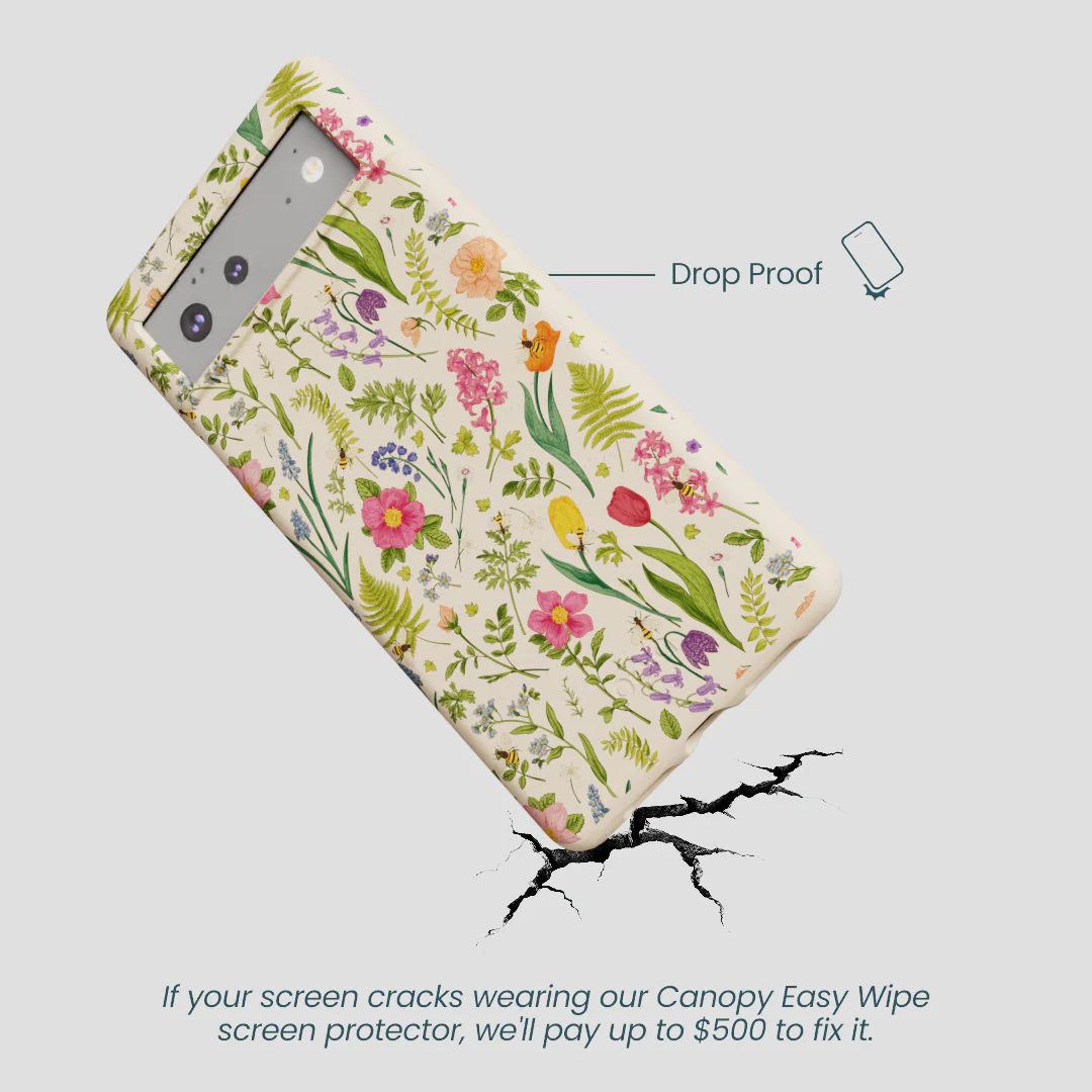 Seashell Bee Meadow Google Pixel 6 Case - Image 4