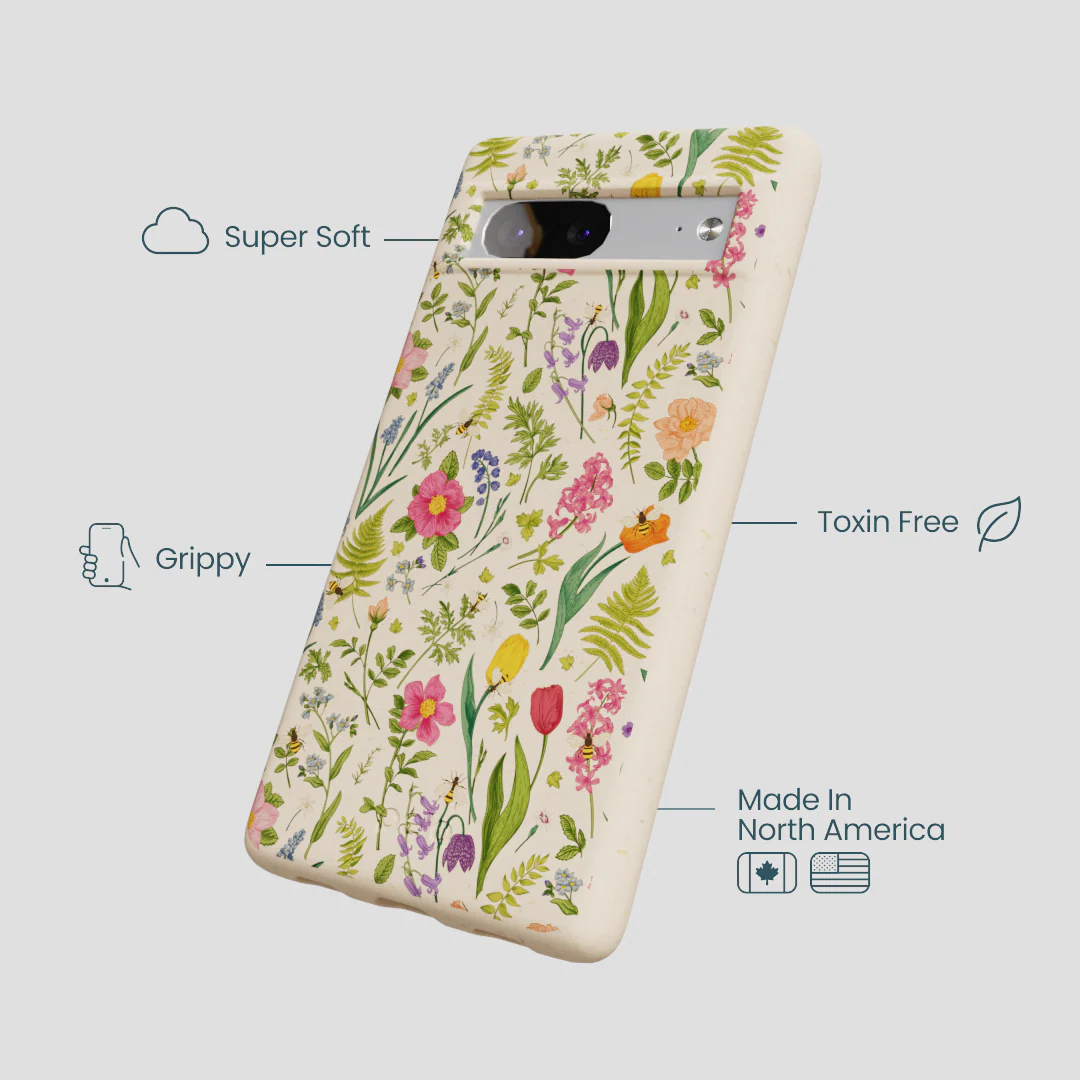 Seashell Bee Meadow Google Pixel 7 Case - Image 3