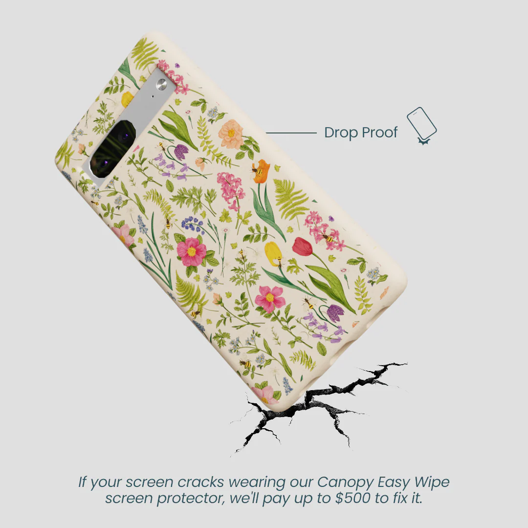 Seashell Bee Meadow Google Pixel 7 Case - Image 4