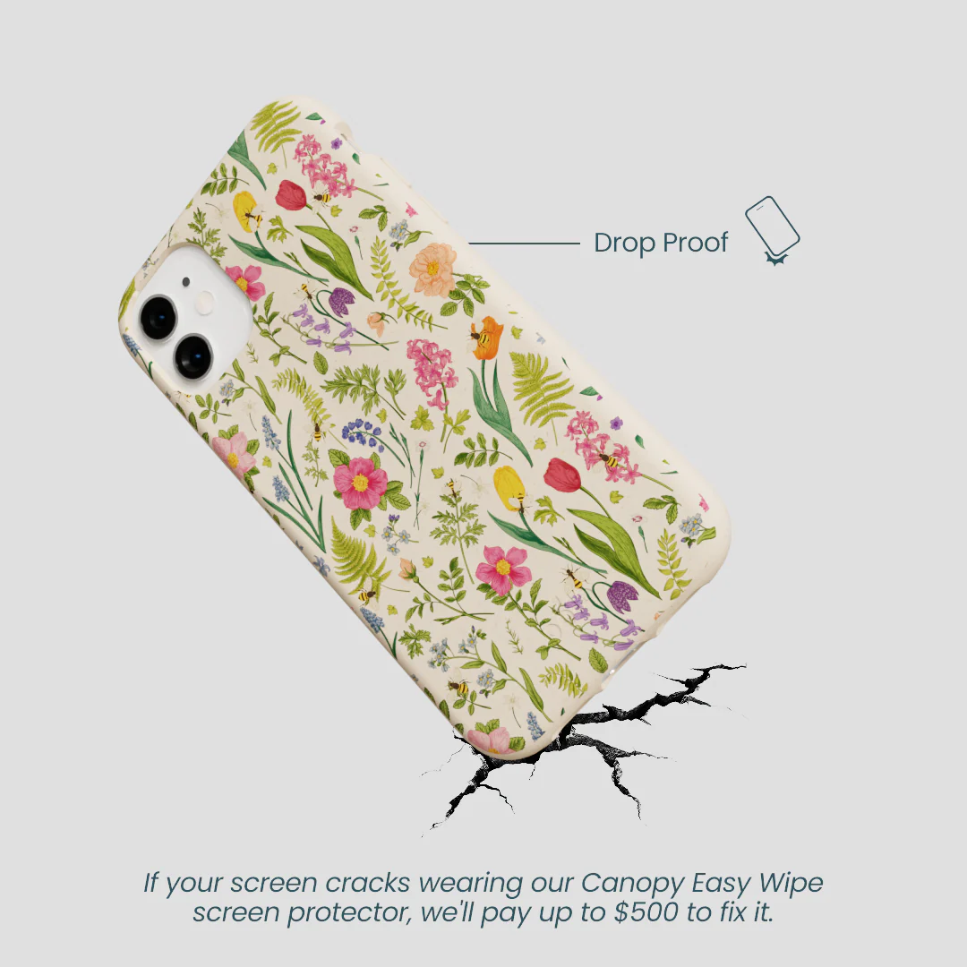 Seashell Bee Meadow iPhone 11 Case - Image 5