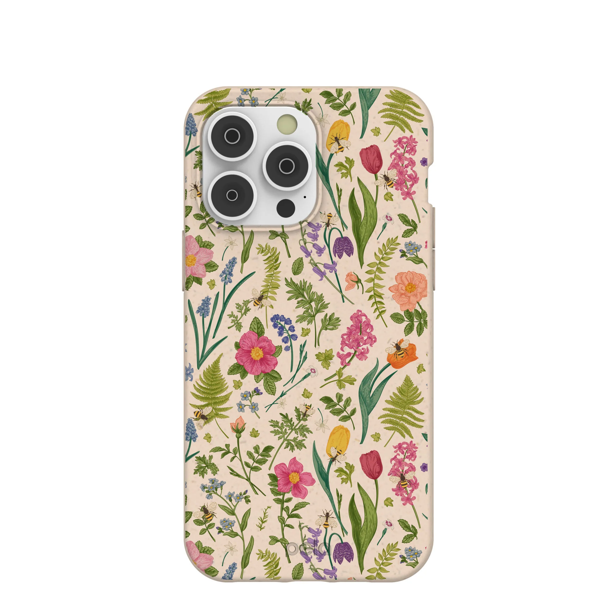Seashell Bee Meadow iPhone 14 Pro Max Case
