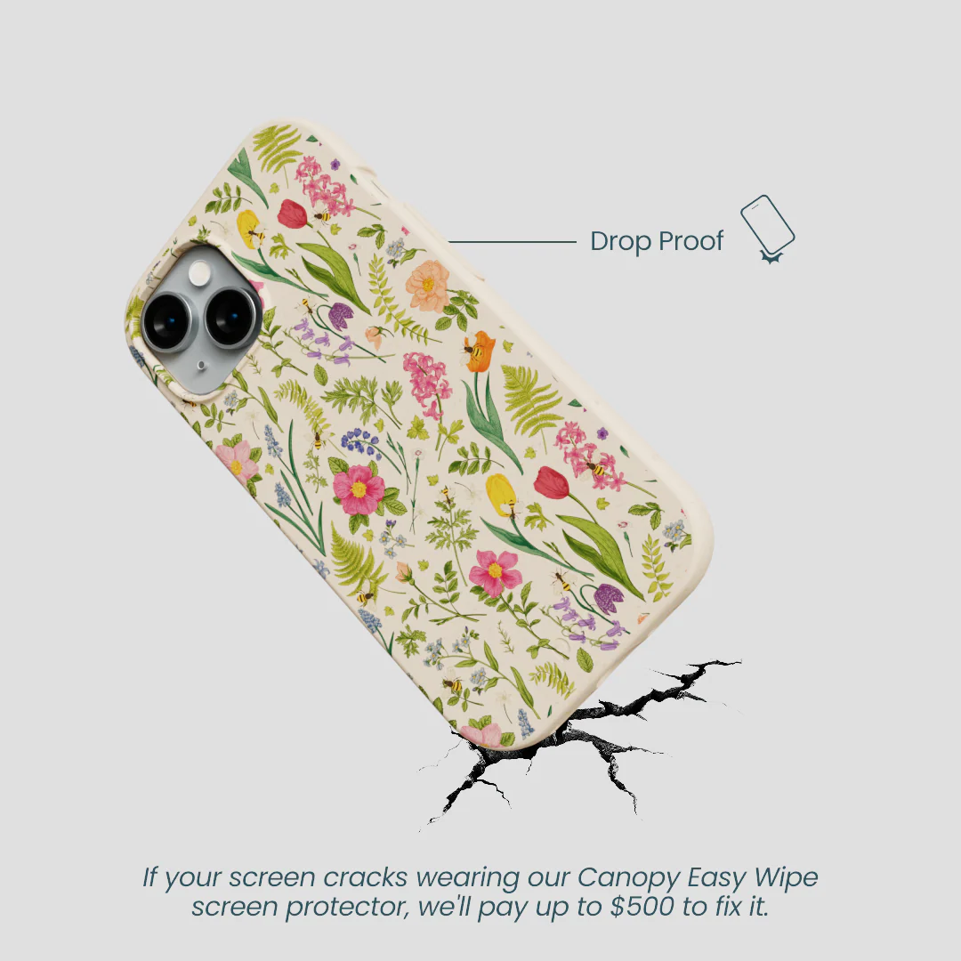 Seashell Bee Meadow iPhone 15 Case - Image 5