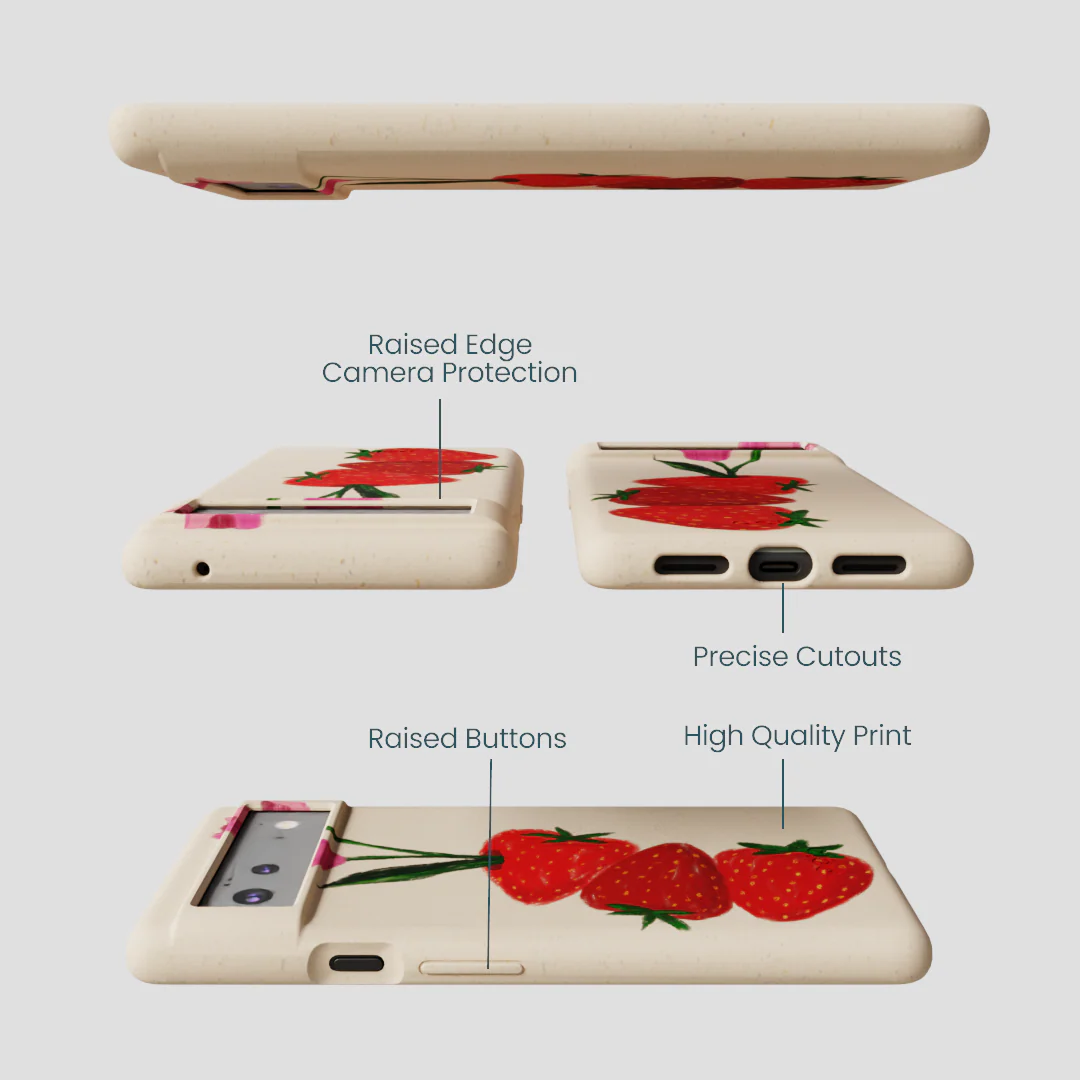 Seashell Berry Bloom Google Pixel 6 Case - Image 3