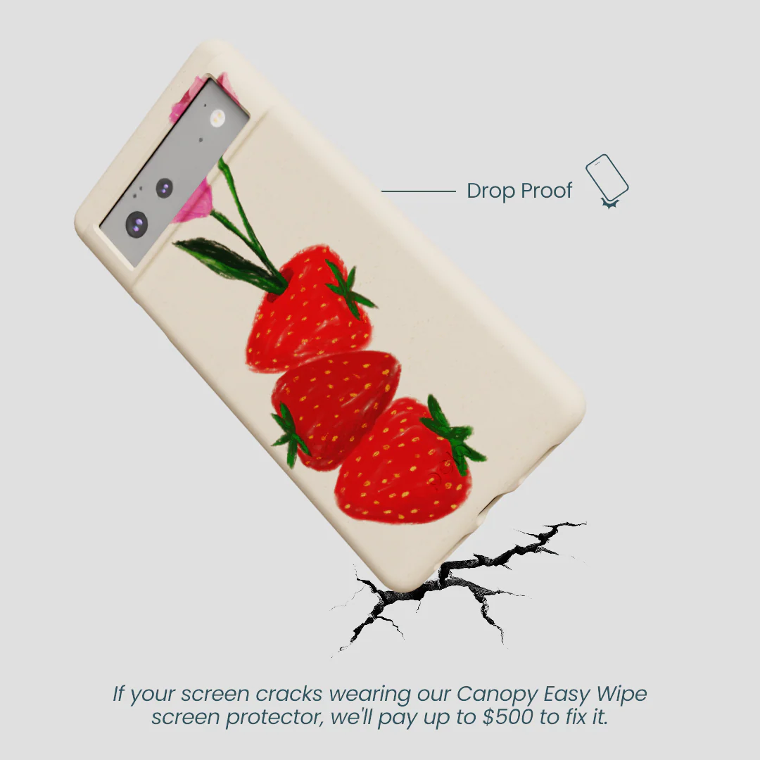 Seashell Berry Bloom Google Pixel 6a Case - Image 5