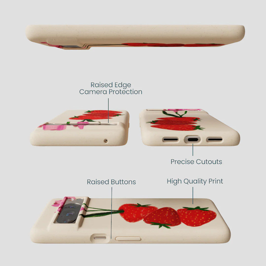 Seashell Berry Bloom Google Pixel 8 Pro Case - Image 3