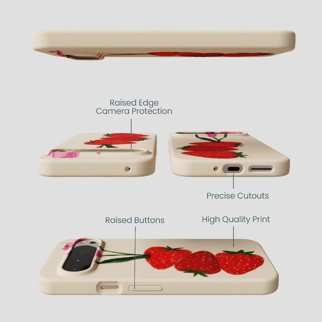 Seashell Berry Bloom Google Pixel 9 Pro XL Case - Image 3