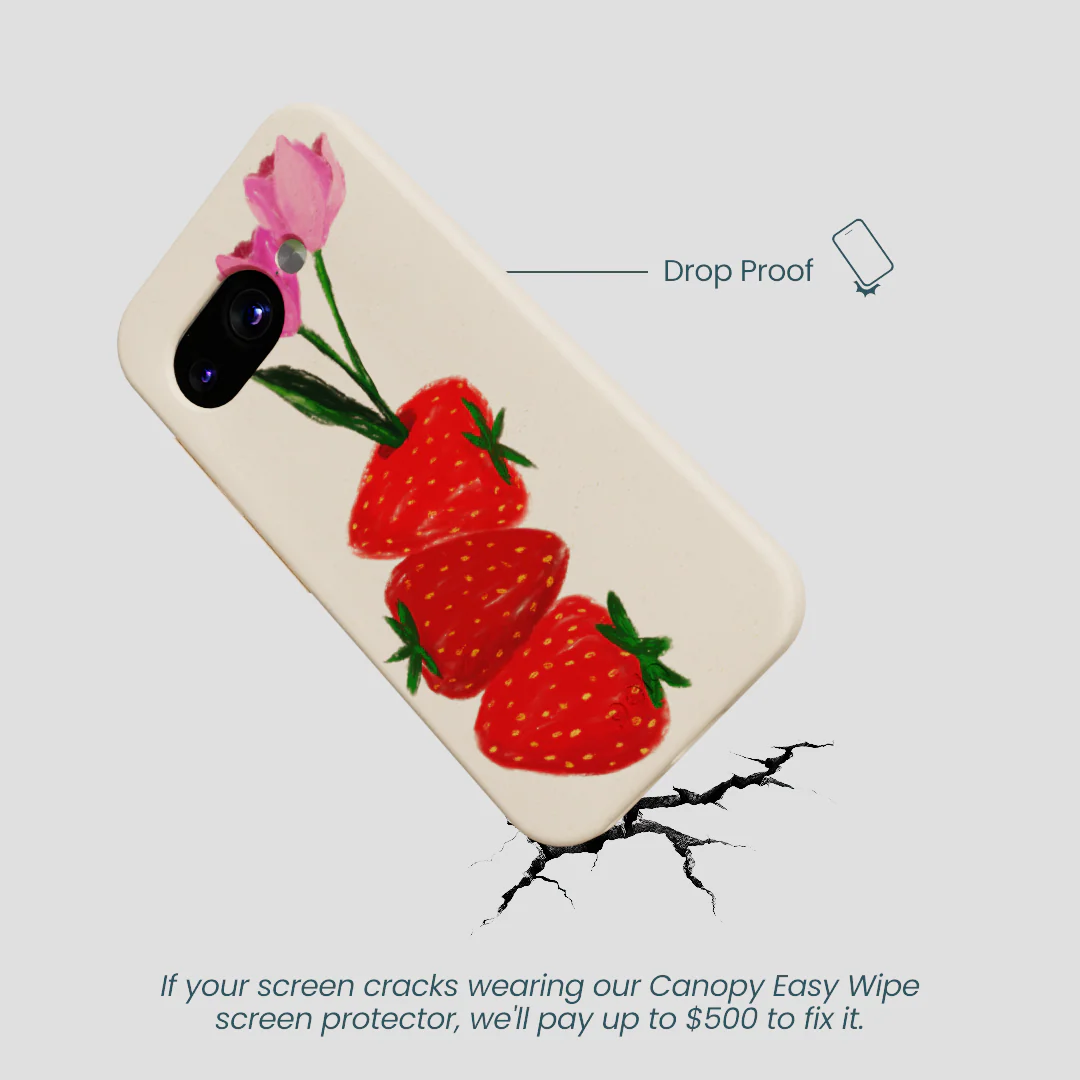 Seashell Berry Bloom Google Pixel 9a Case - Image 5
