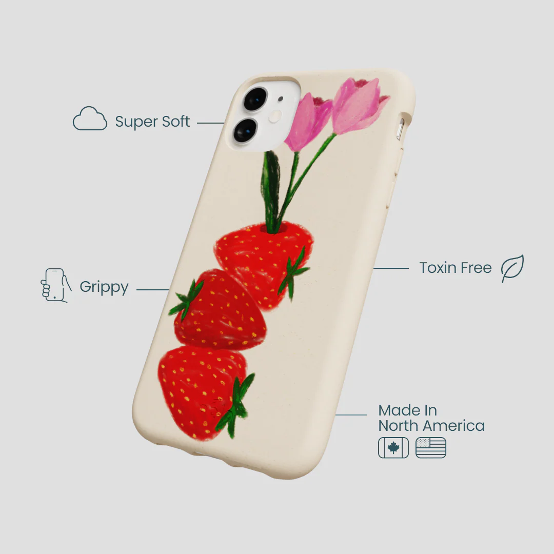 Seashell Berry Bloom iPhone 11 Case - Image 4