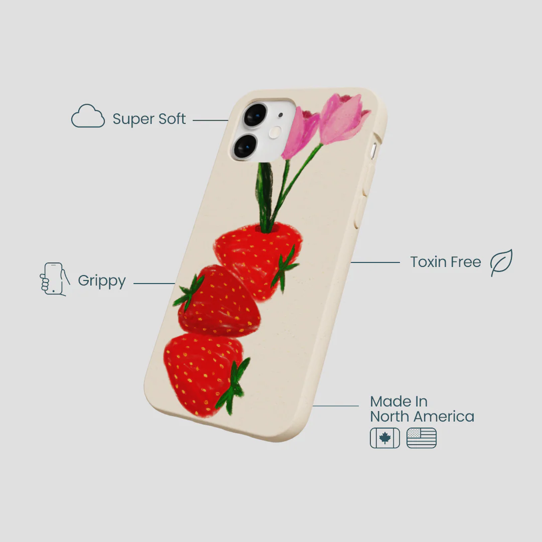 Seashell Berry Bloom iPhone 12 Mini Case - Image 4
