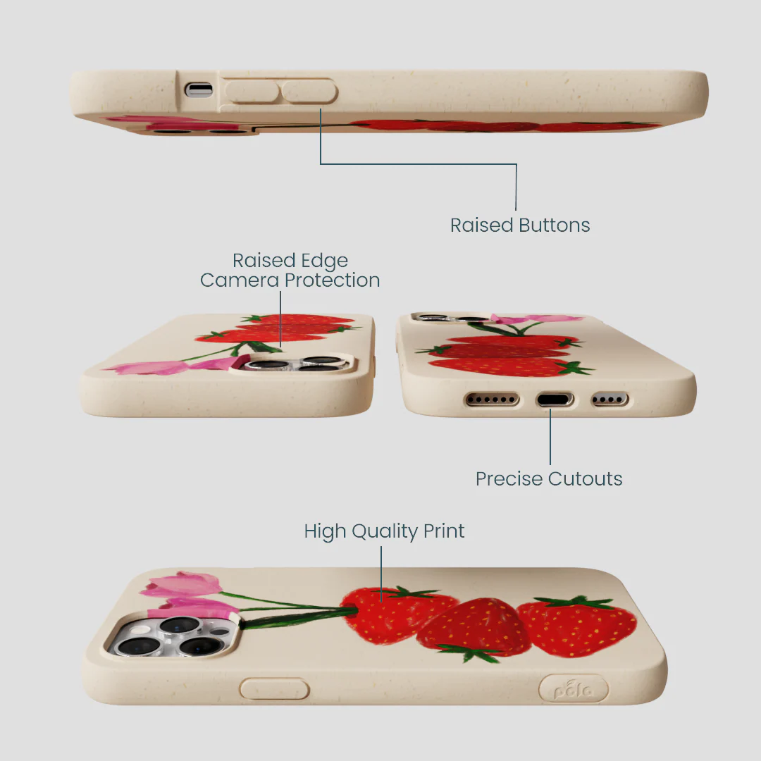 Seashell Berry Bloom iPhone 12 Pro Max Case - Image 3