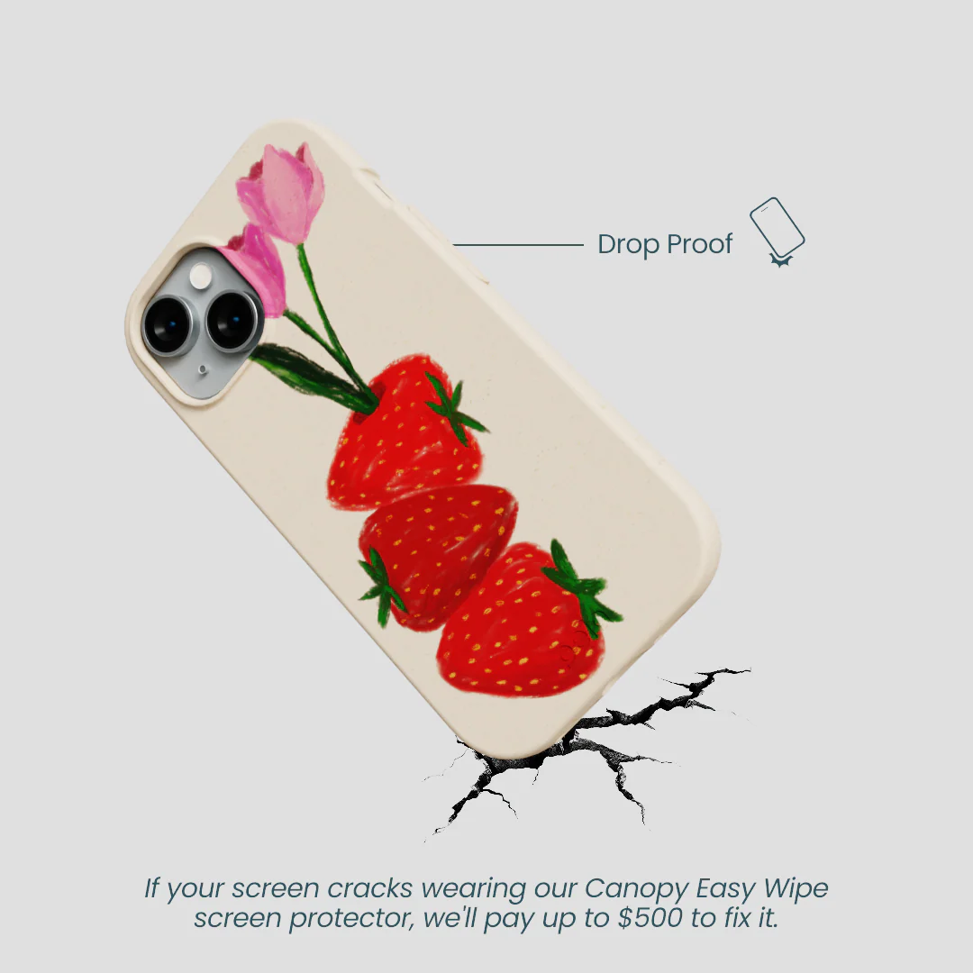 Seashell Berry Bloom iPhone 14 Case - Image 5