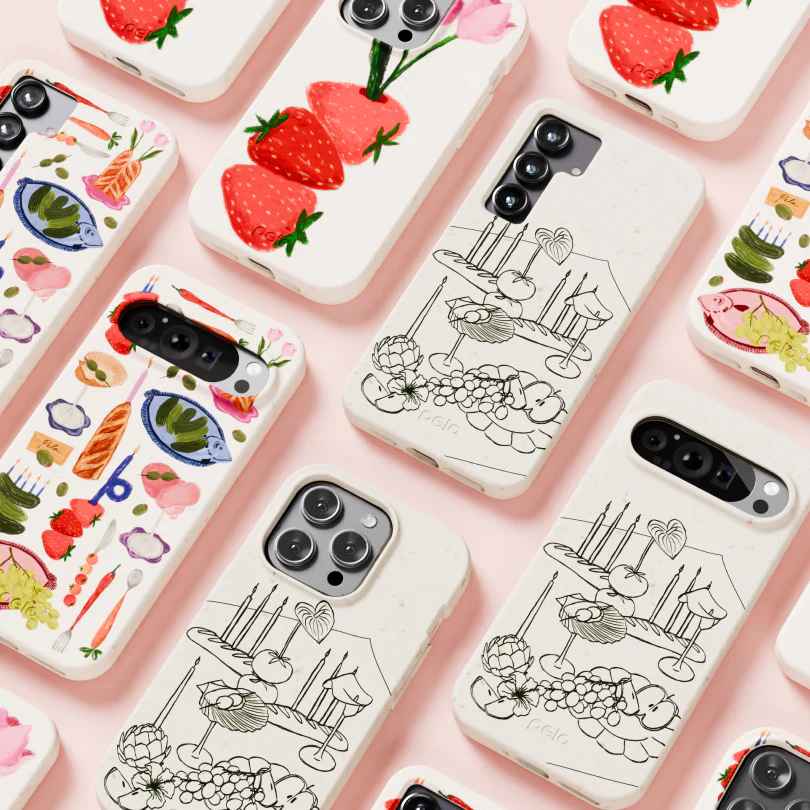 Seashell Berry Bloom iPhone 14 Case - Image 9