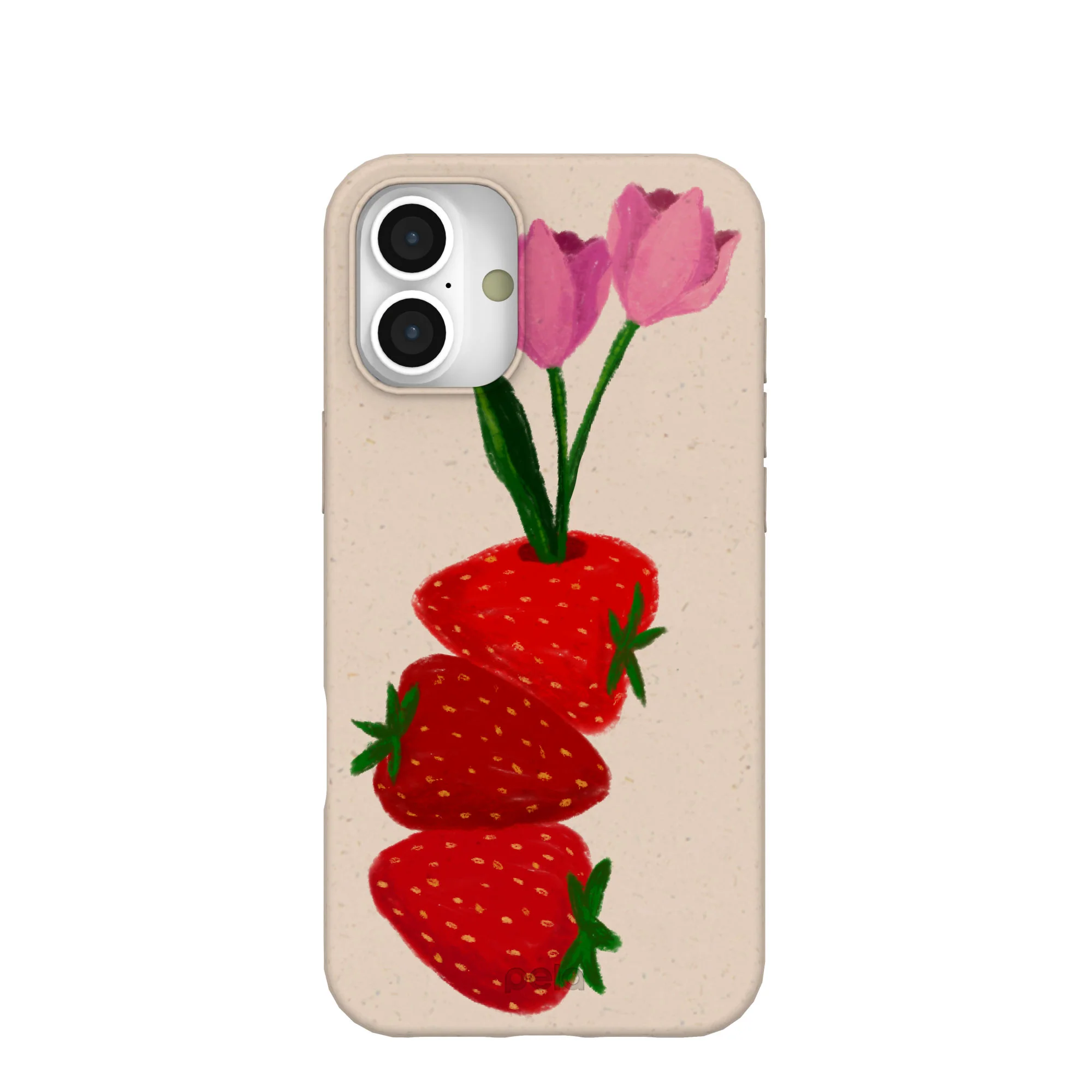 Seashell Berry Bloom iPhone 16 Plus Case