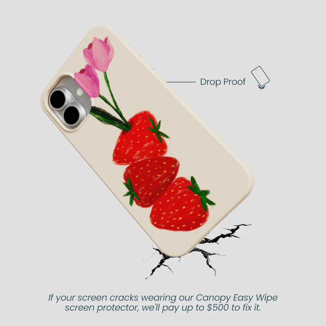 Seashell Berry Bloom iPhone 16 Plus Case - Image 5