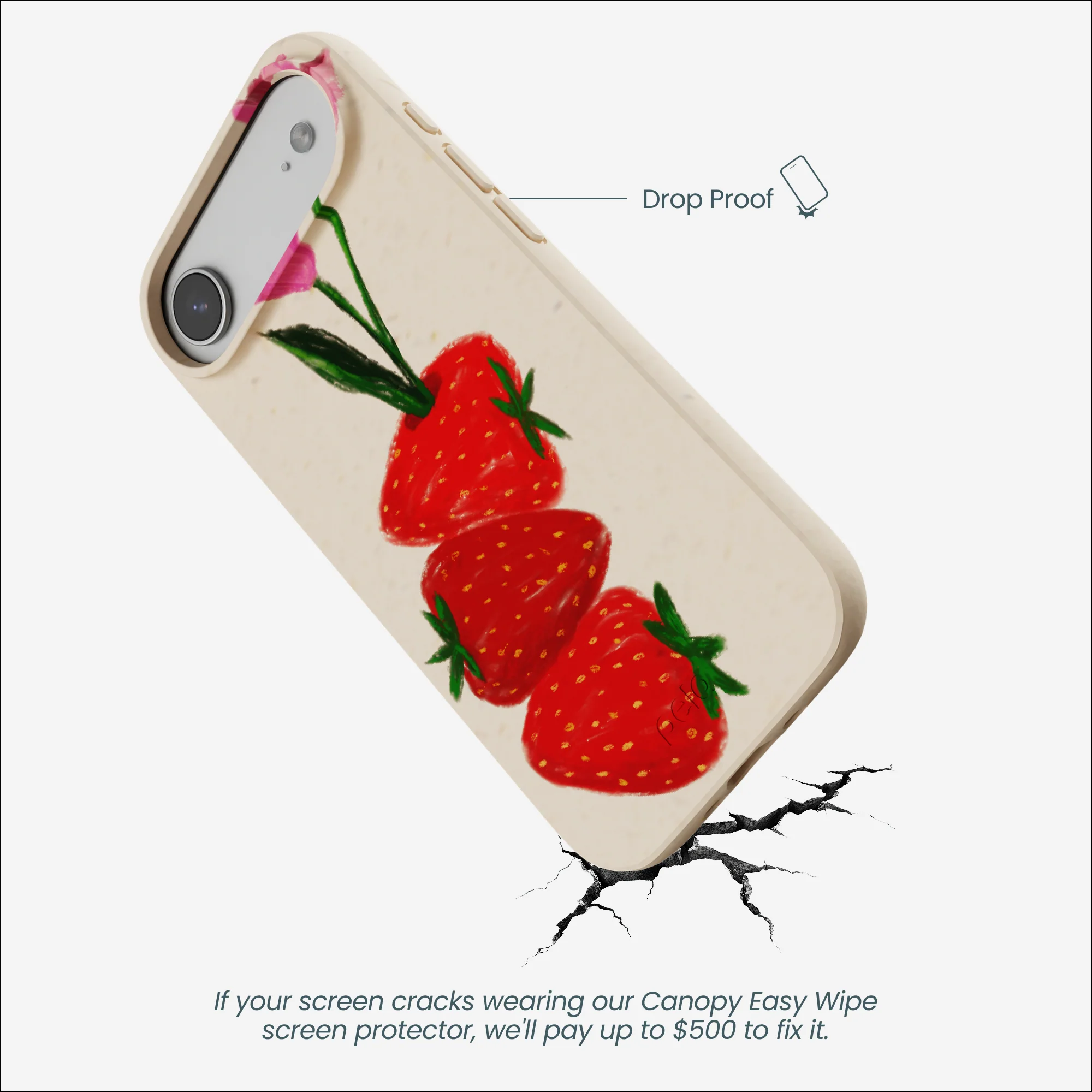 Seashell Berry Bloom iPhone Air Case - Image 5