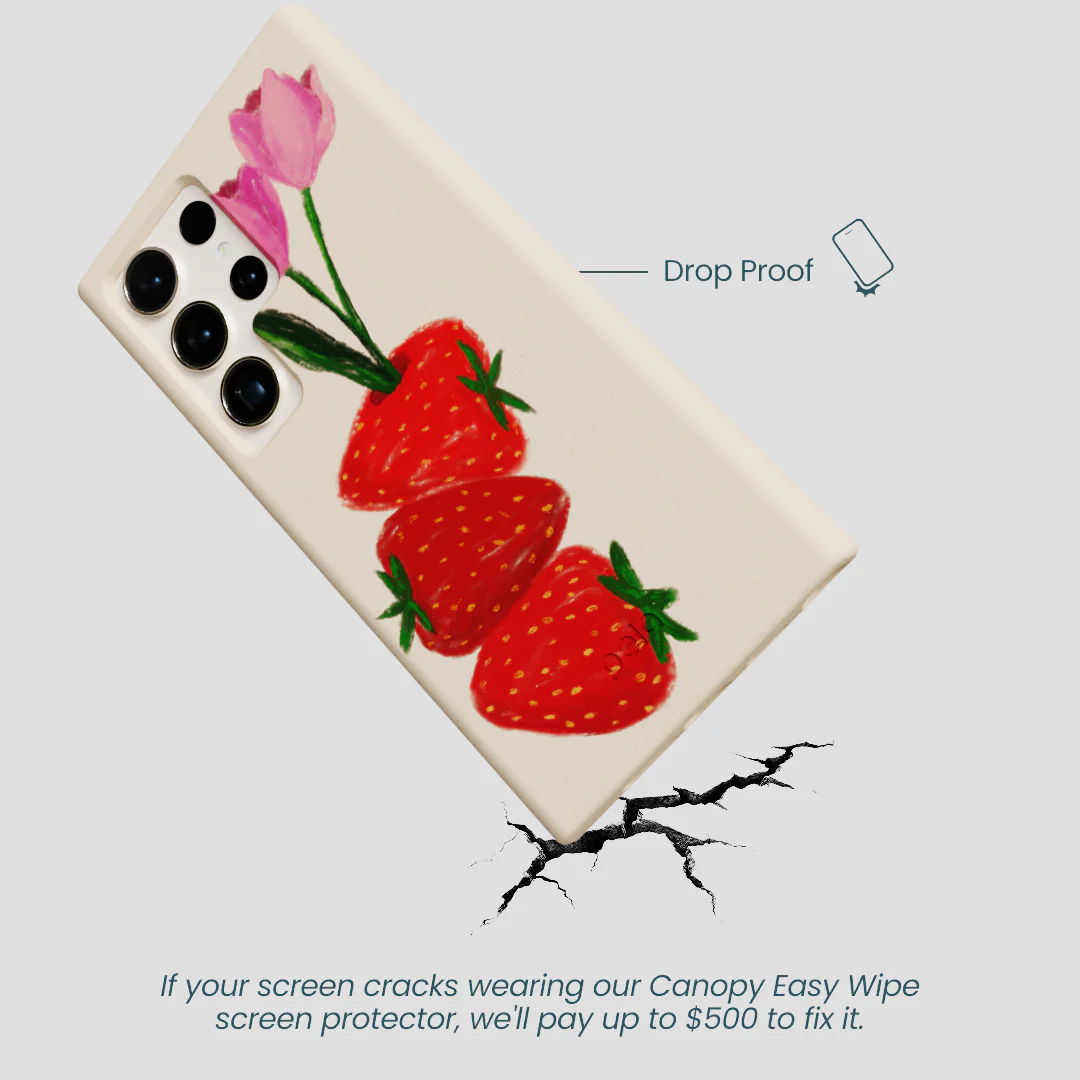 Seashell Berry Bloom Samsung Galaxy S24 Ultra Case - Image 5