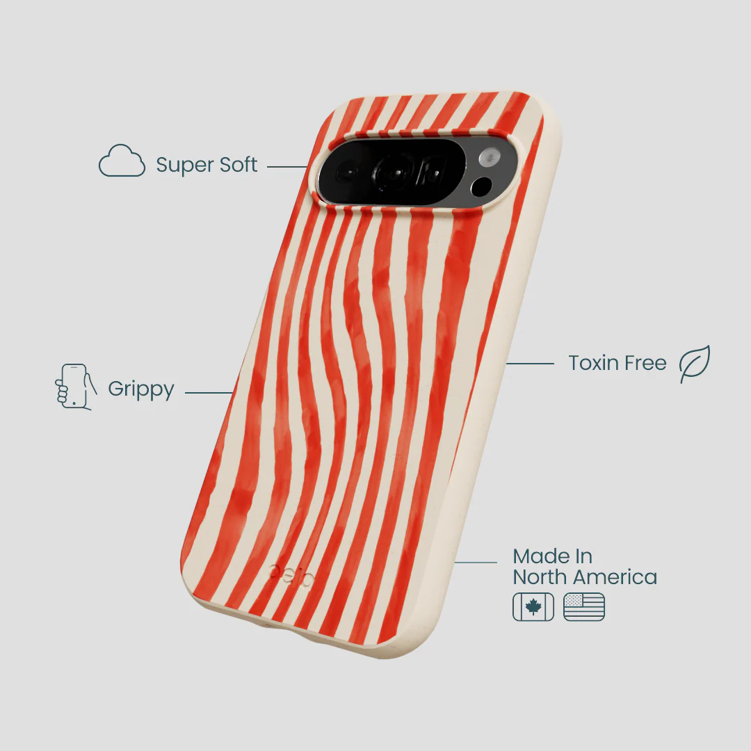 Seashell Big Top Stripes Google Pixel 10/10 Pro Case - Image 4