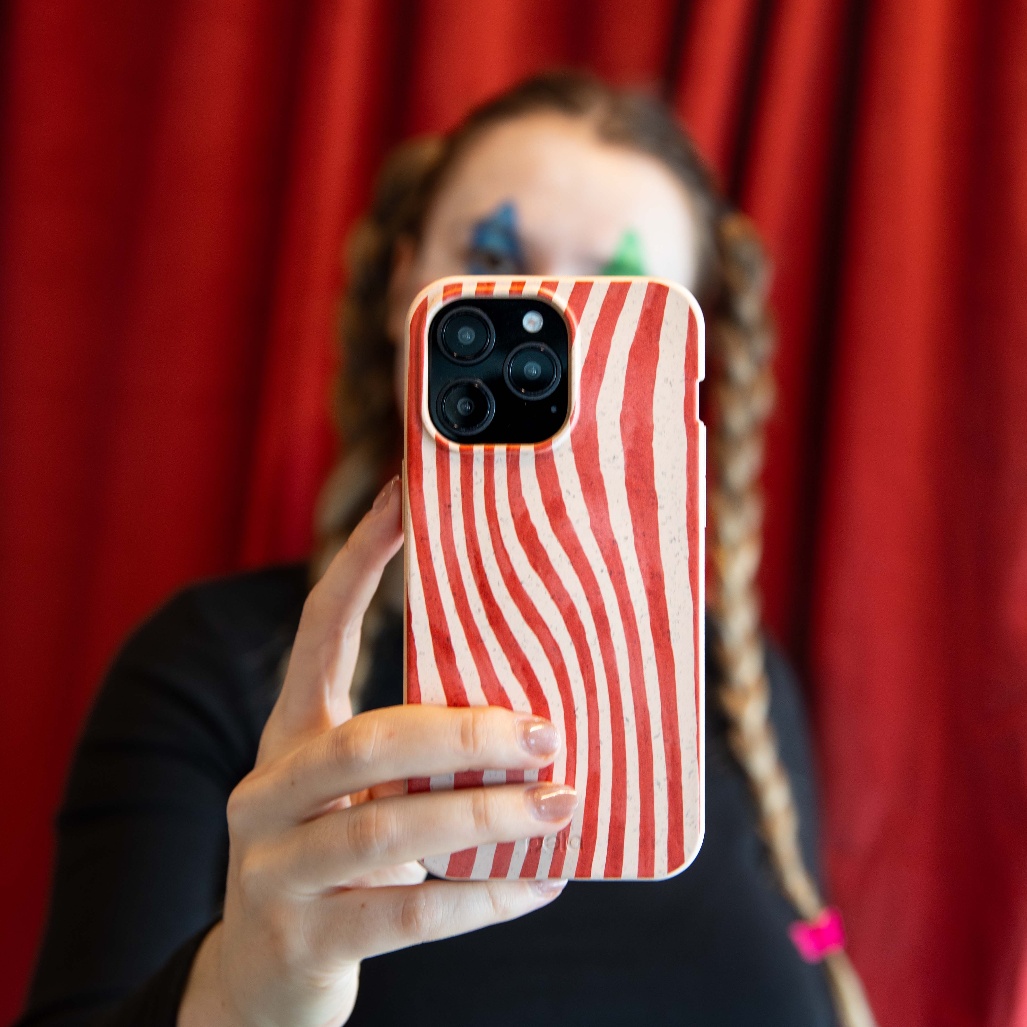 Seashell Big Top Stripes Google Pixel 9a Case - Image 9